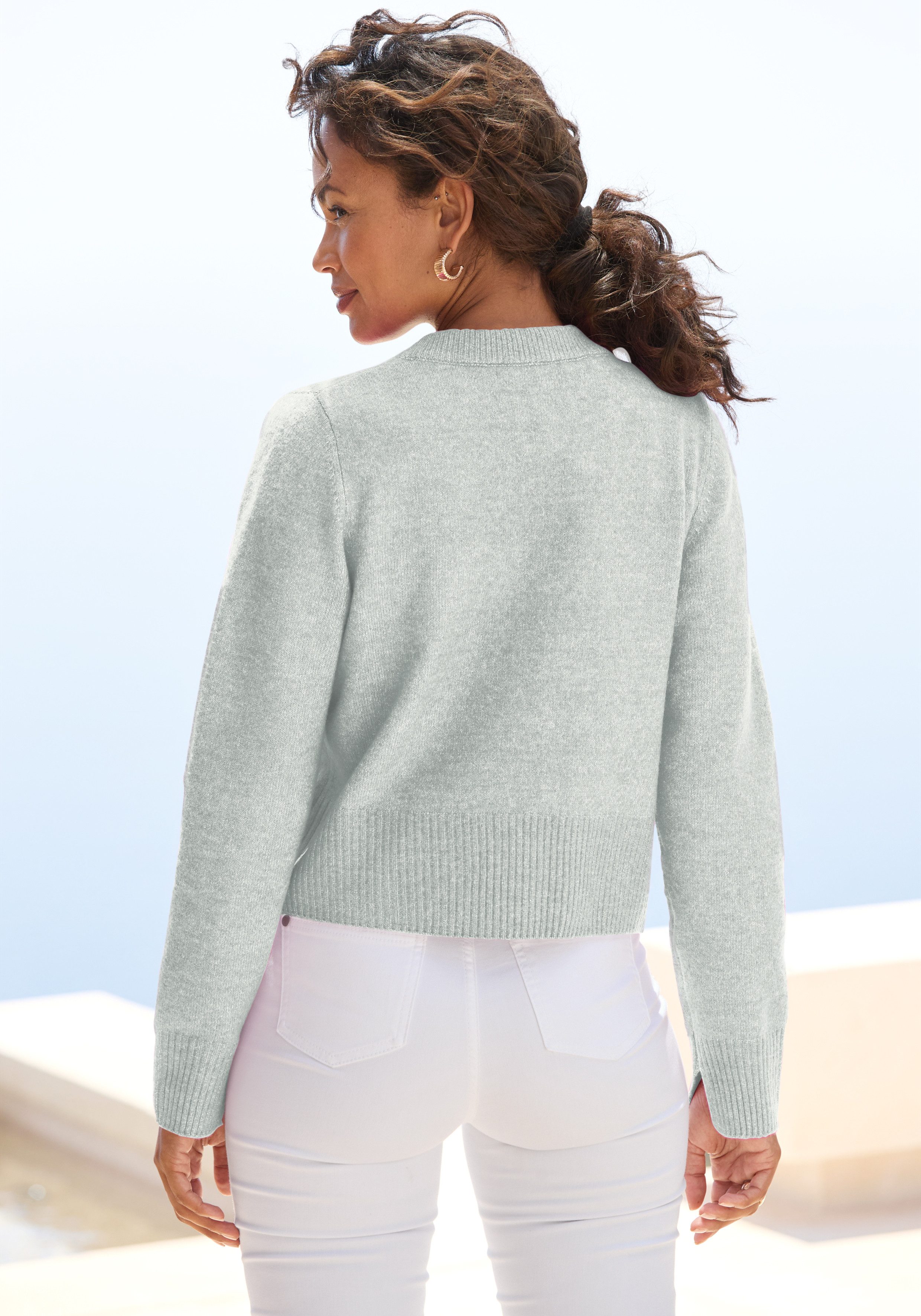 LASCANA Strickjacke aus kuschelweichem Strick