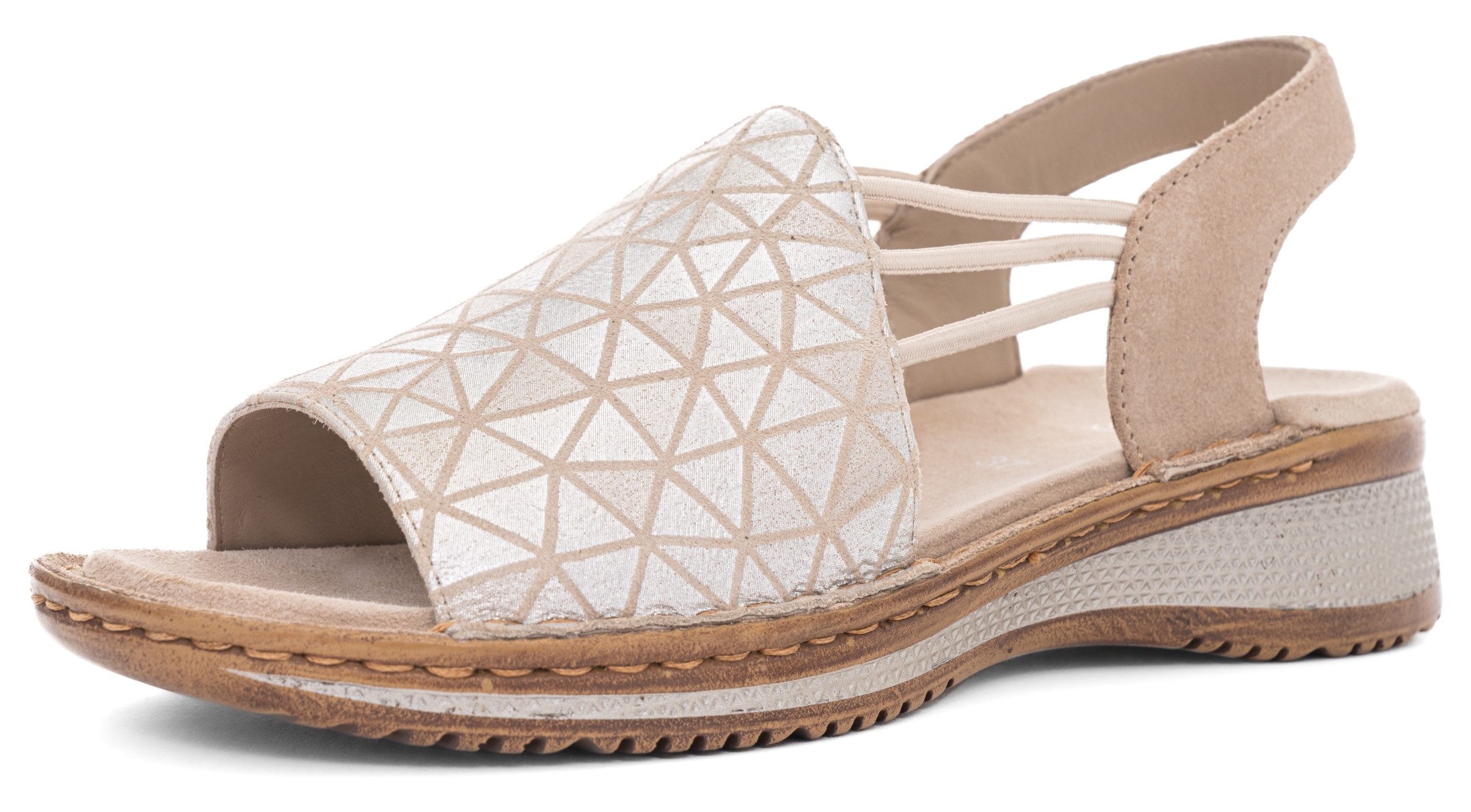 Ara HAWAII Riemchensandale, Sommerschuh, Sandalette, Keilabsatz, mit Stretc günstig online kaufen