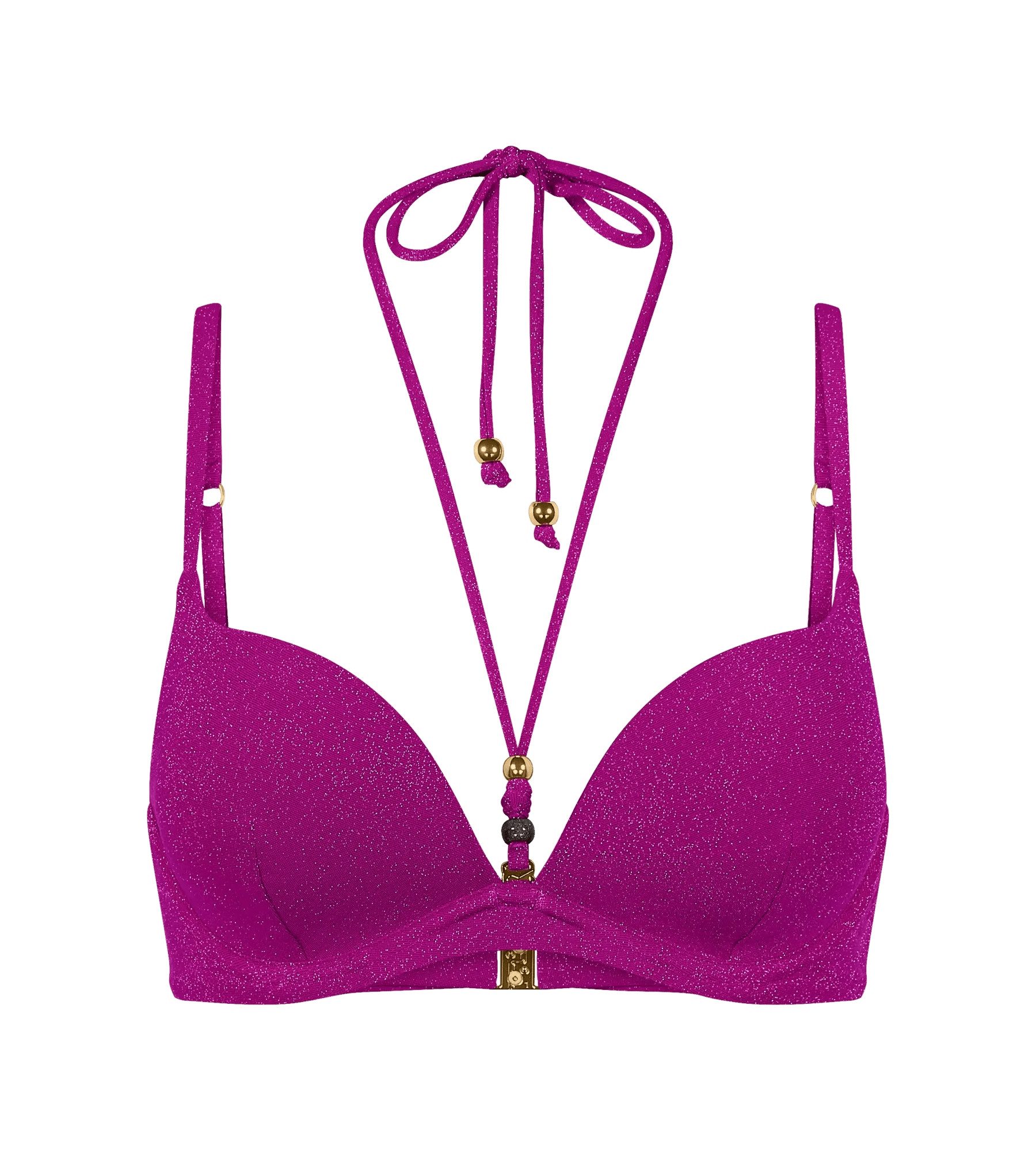 Triumph Bügel-Bikini-Top Summer Sunset WHU Sweet Heart, weicher Lurex