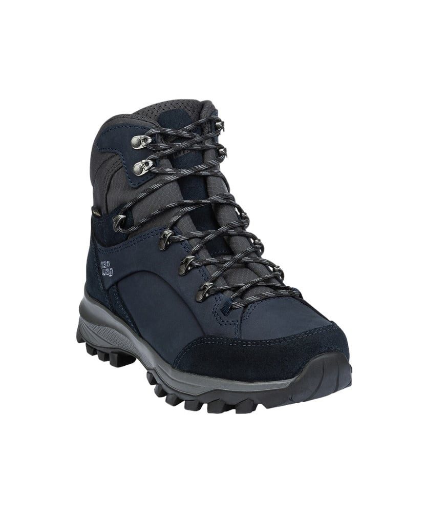 Hanwag Banks Lady GTX (Nubukleder, wasserdicht) navyblau/asphaltgrau Damen Wanderschuh
