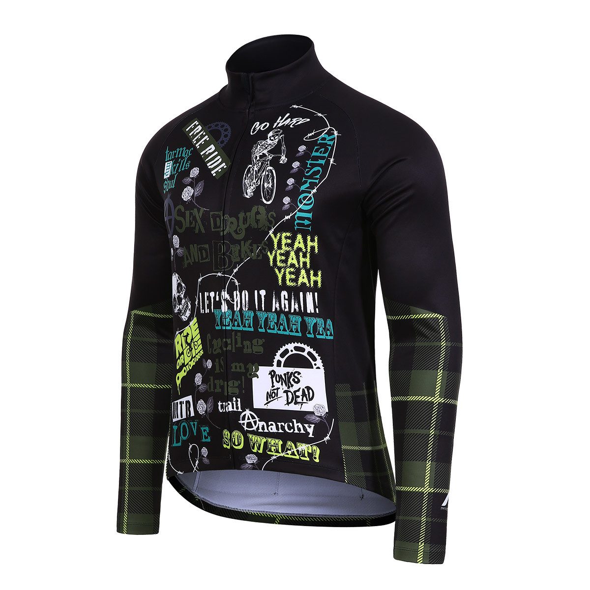 Protective Radtrikot Langarmtrikot Herren mit durchgehendem günstig online kaufen