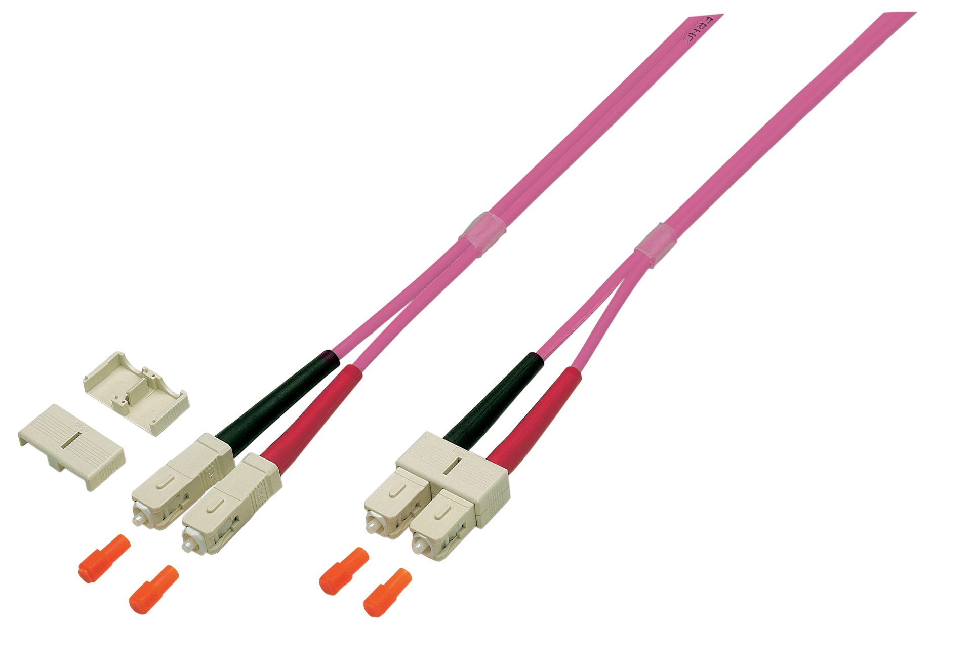 ProfiPatch Glasfaserkabel LWL Lichtwellenleiter Patchkabel LSZH Netzwerkkabel, SC - SC, Multimode