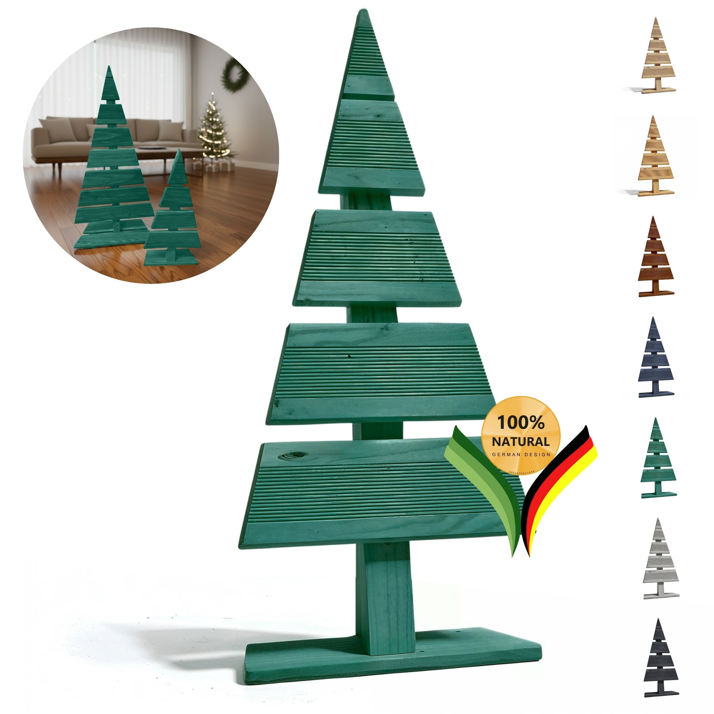 be4nature Weihnachtsfigur Tannenbaum Weihnachtsbaum Weihnachtsdeko Holztann günstig online kaufen