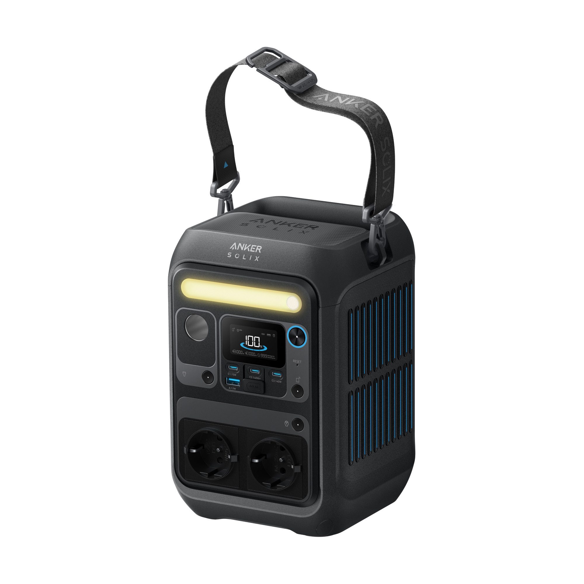 Anker Stromerzeuger Anker SOLIX C300X Powerstation 288Wh LiFePO4, 300W, max. 600W, (1-tlg)