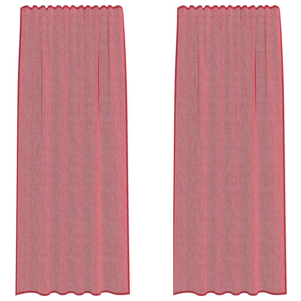 vidaXL Vorhang Voile Vorhänge mit Schlaufen günstig online kaufen