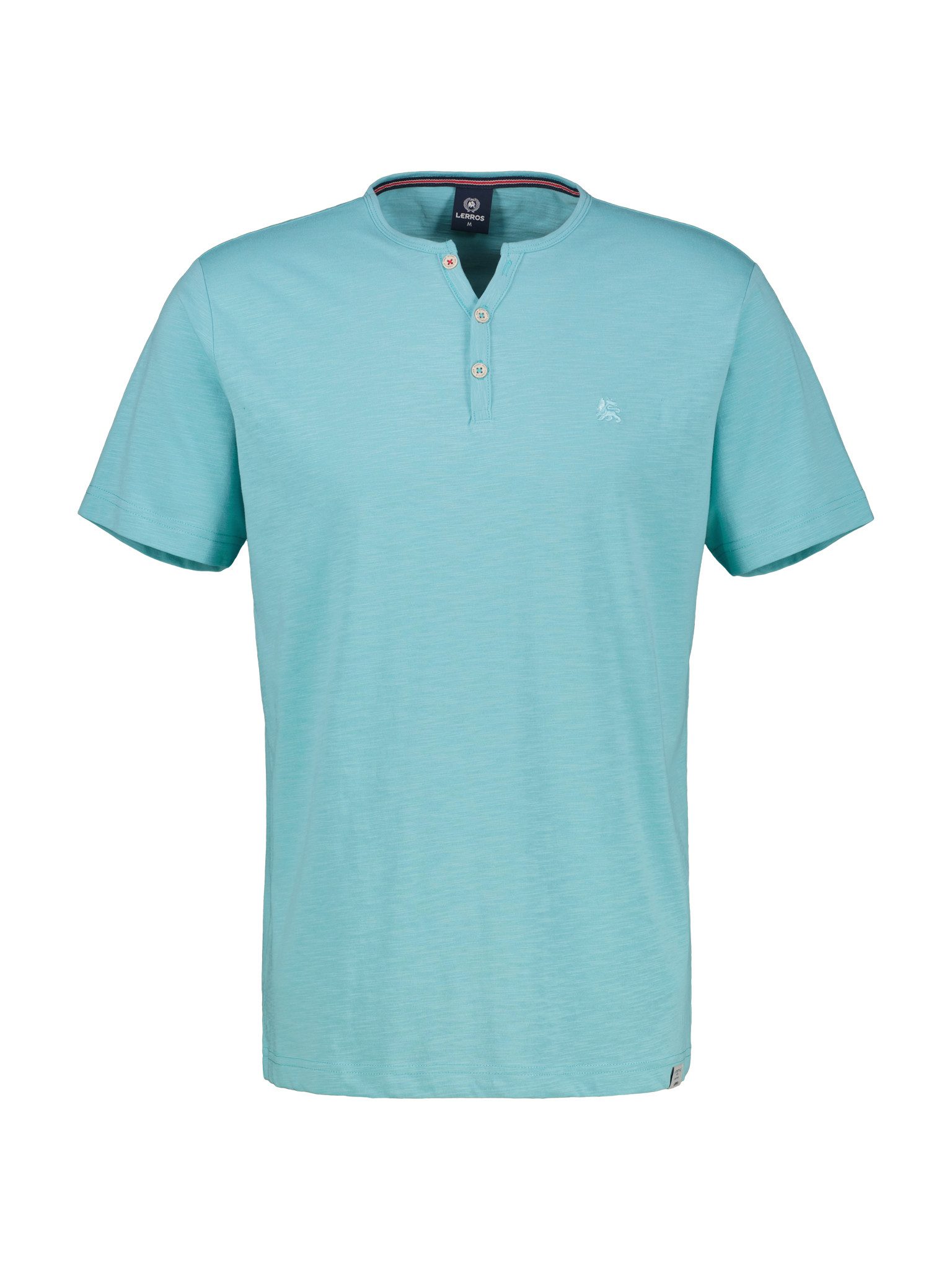 LERROS Henleyshirt mit Logostitching auf der günstig online kaufen