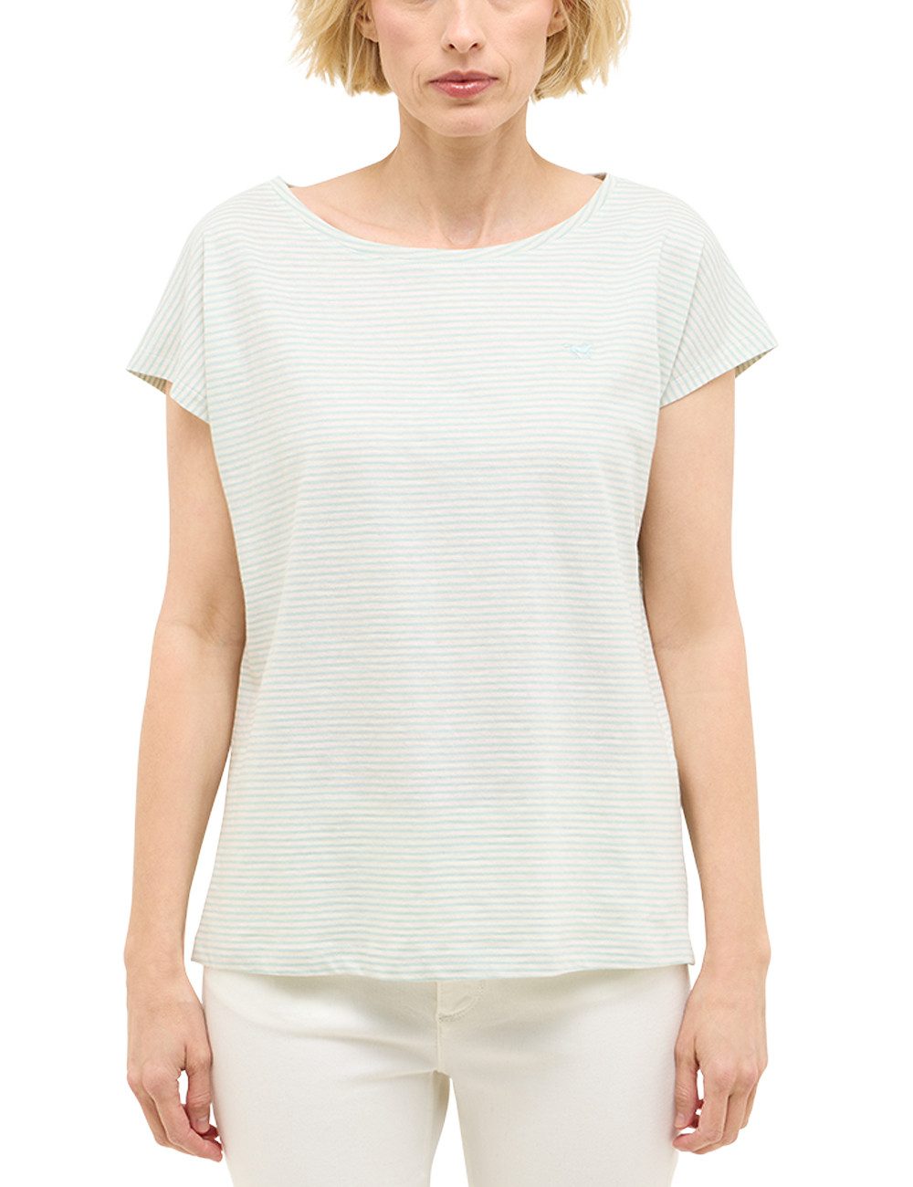 MUSTANG Kurzarmshirt Damen Style Lesley günstig online kaufen