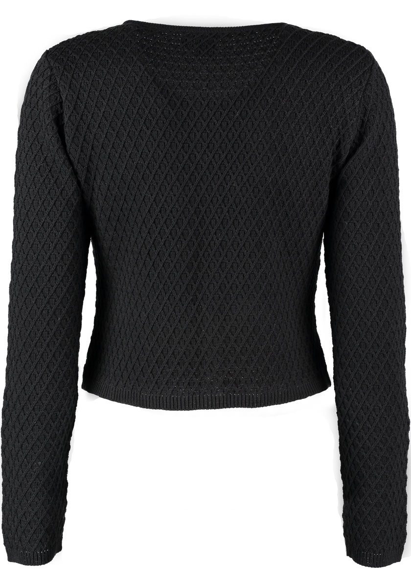 OS Trachten Strickjacke Quivun Trachtenjacke mit Rautenmuster günstig online kaufen