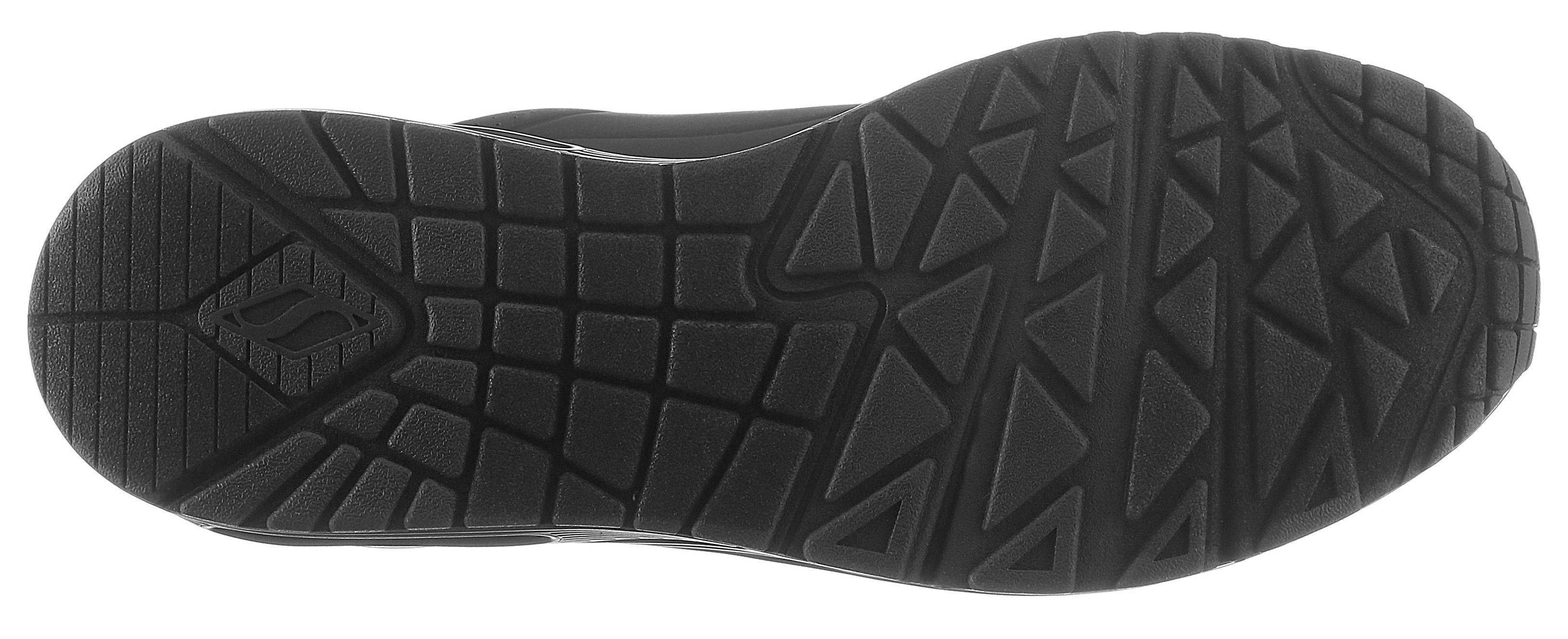 Skechers Uno - Stand on Air Sneaker, Freizeitschuh, Halbschuh, Schnürschuh mit extra Dämpfung