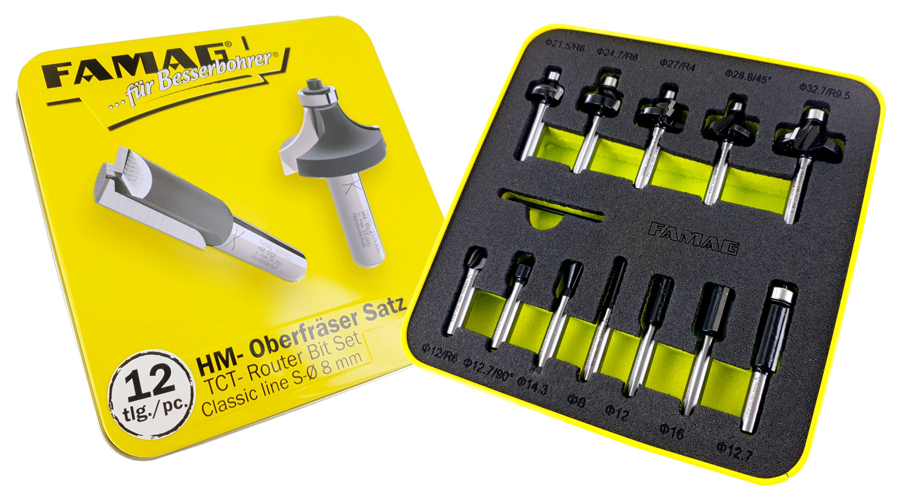 FAMAG Bohrer- und Bit-Set