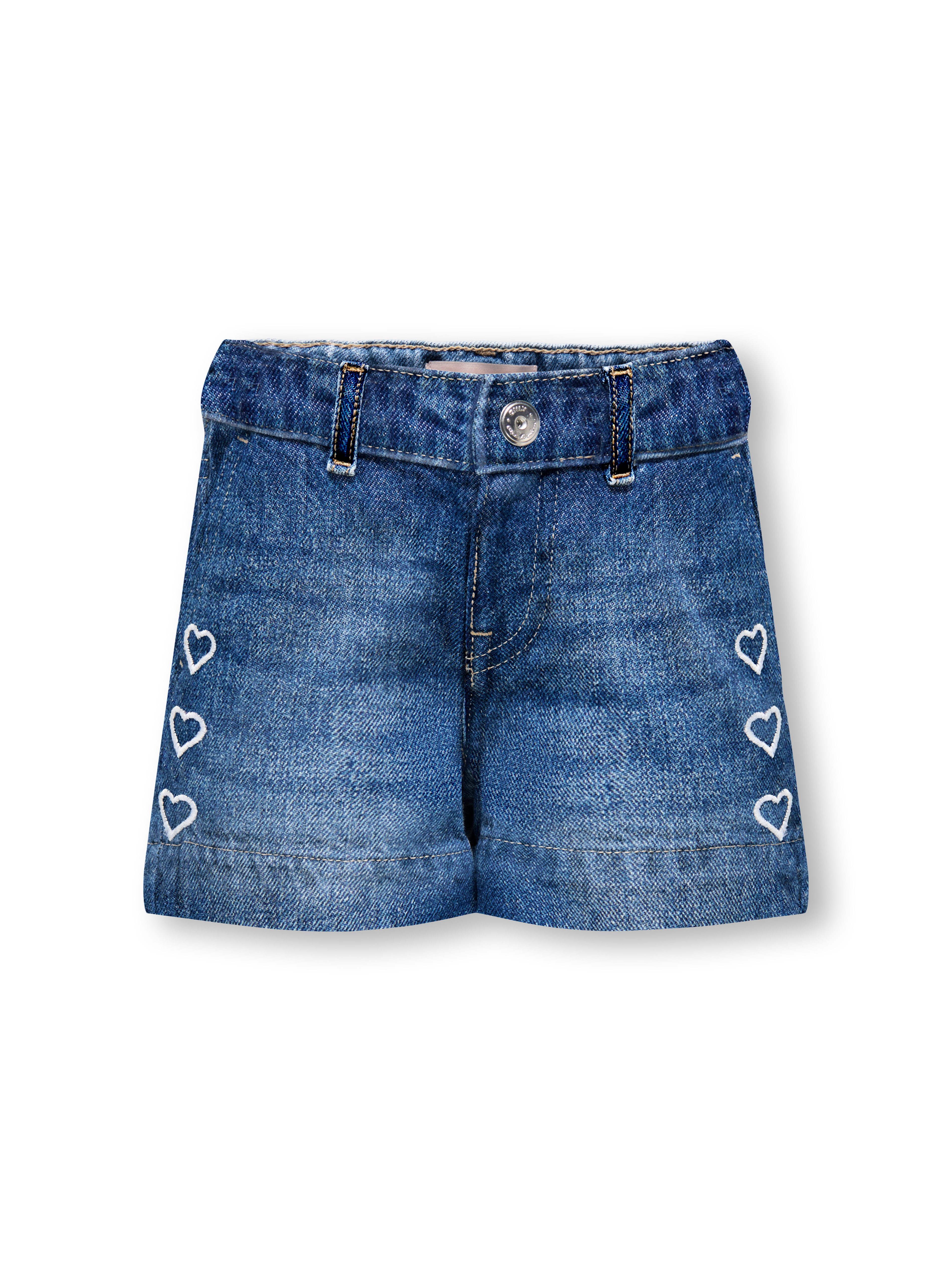 Jeansshorts KOGCOMET HEART WIDE SHORTS DNM DIA3020