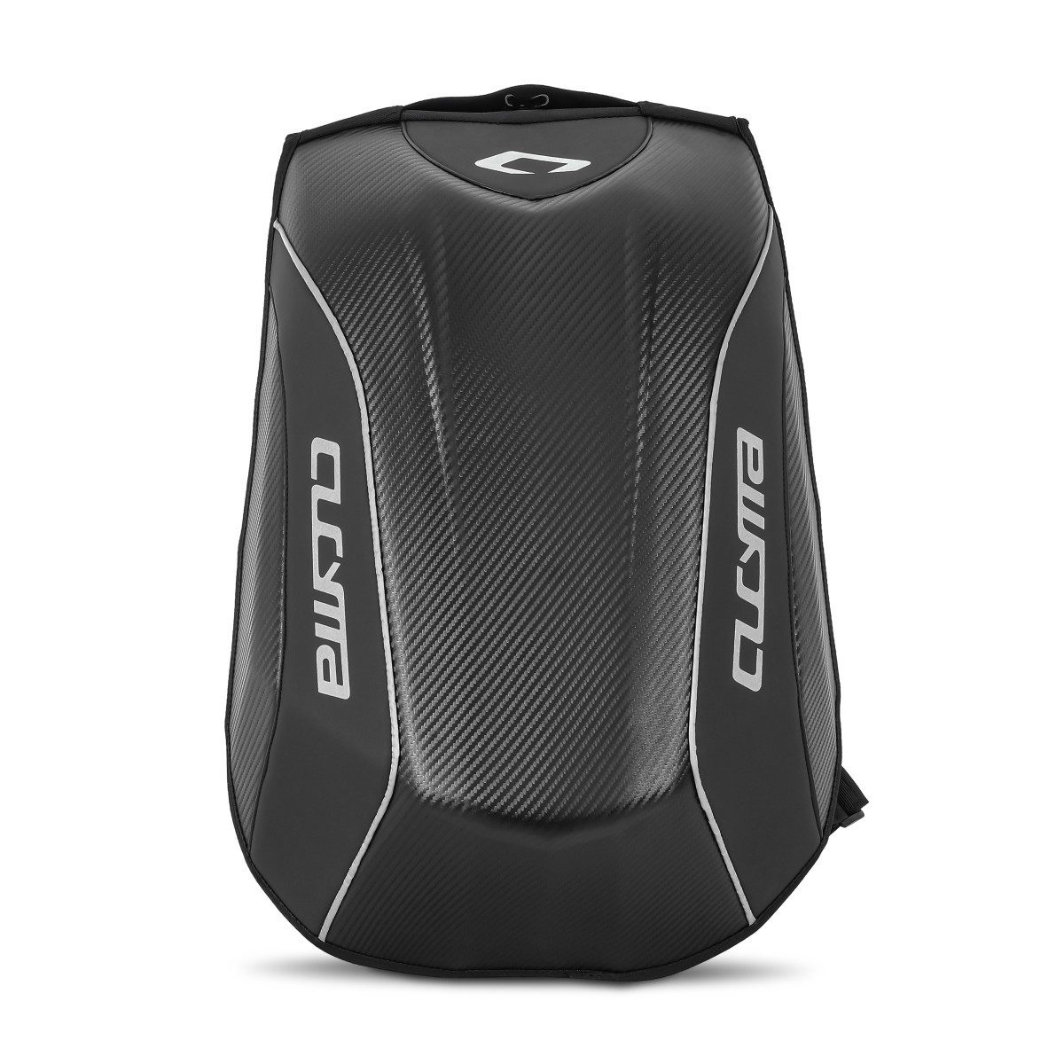Bagtecs Rucksack Motorrad Rucksack # Carbon 30 Liter Volumen schwarz