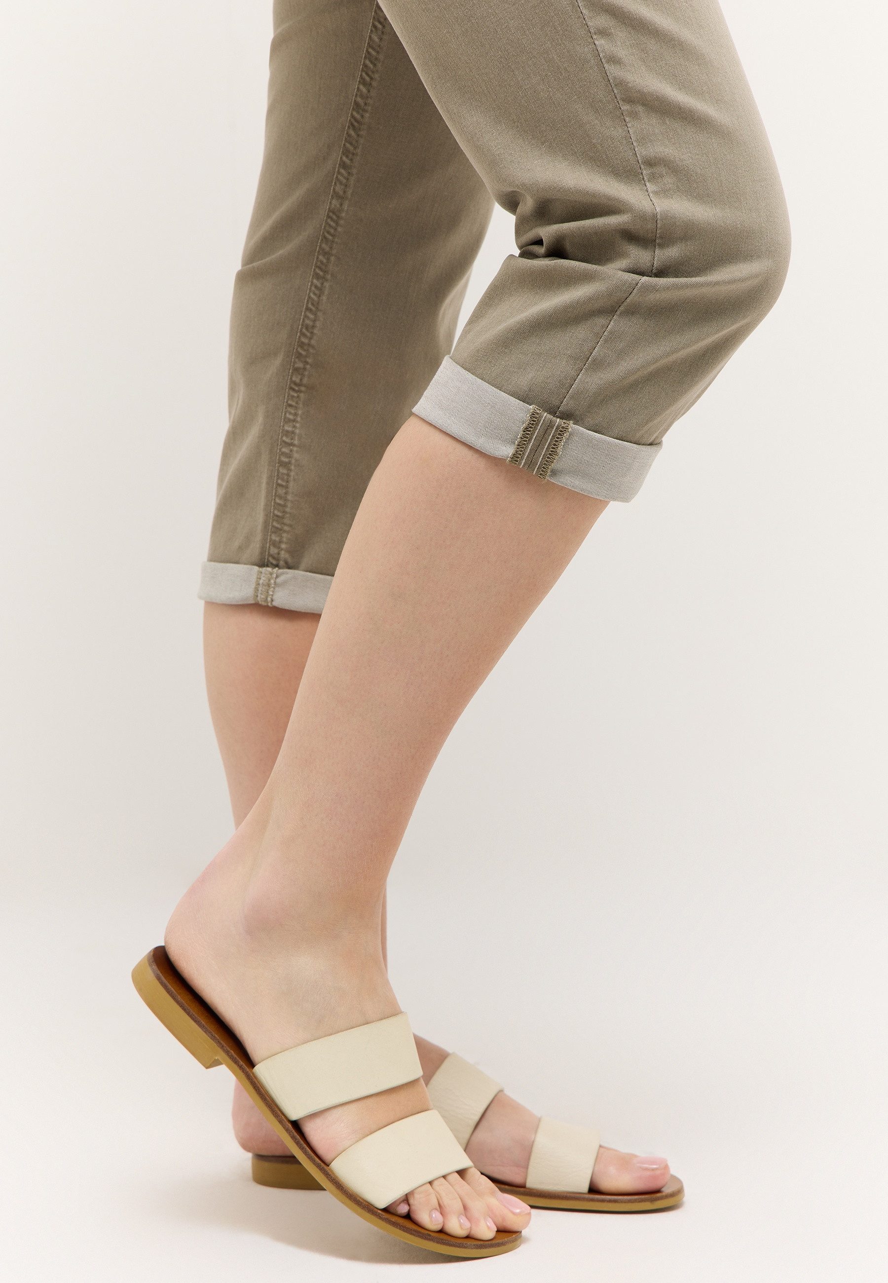 ANGELS Caprijeans CICI TURN UP mit Stretch und Aufschlag