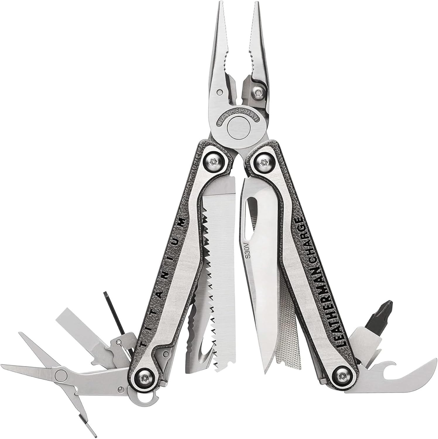 Leatherman Multitool Leatherman Charge+ Multi-Tool - 19 Tools - Edelstahl