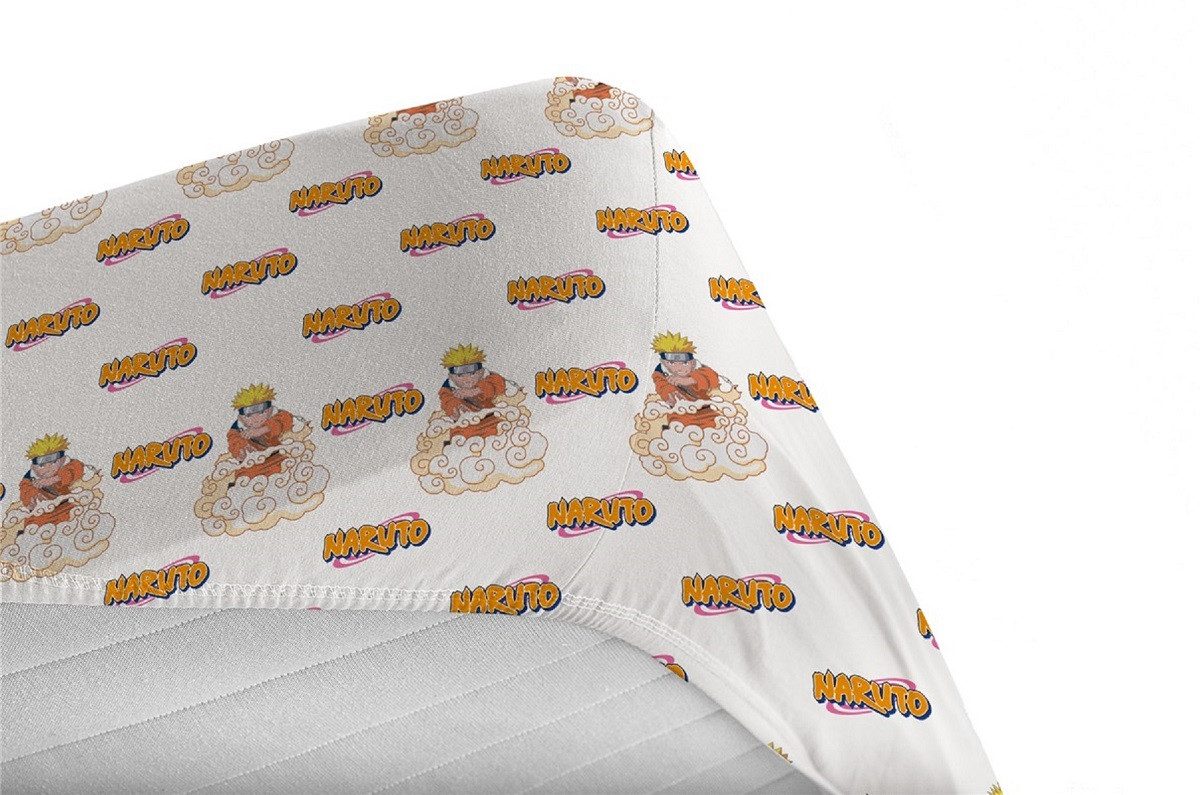 Naruto Spannbettlaken 90x200 cm – Baumwolle – Kinderbett Bezug, Baumwolle, günstig online kaufen