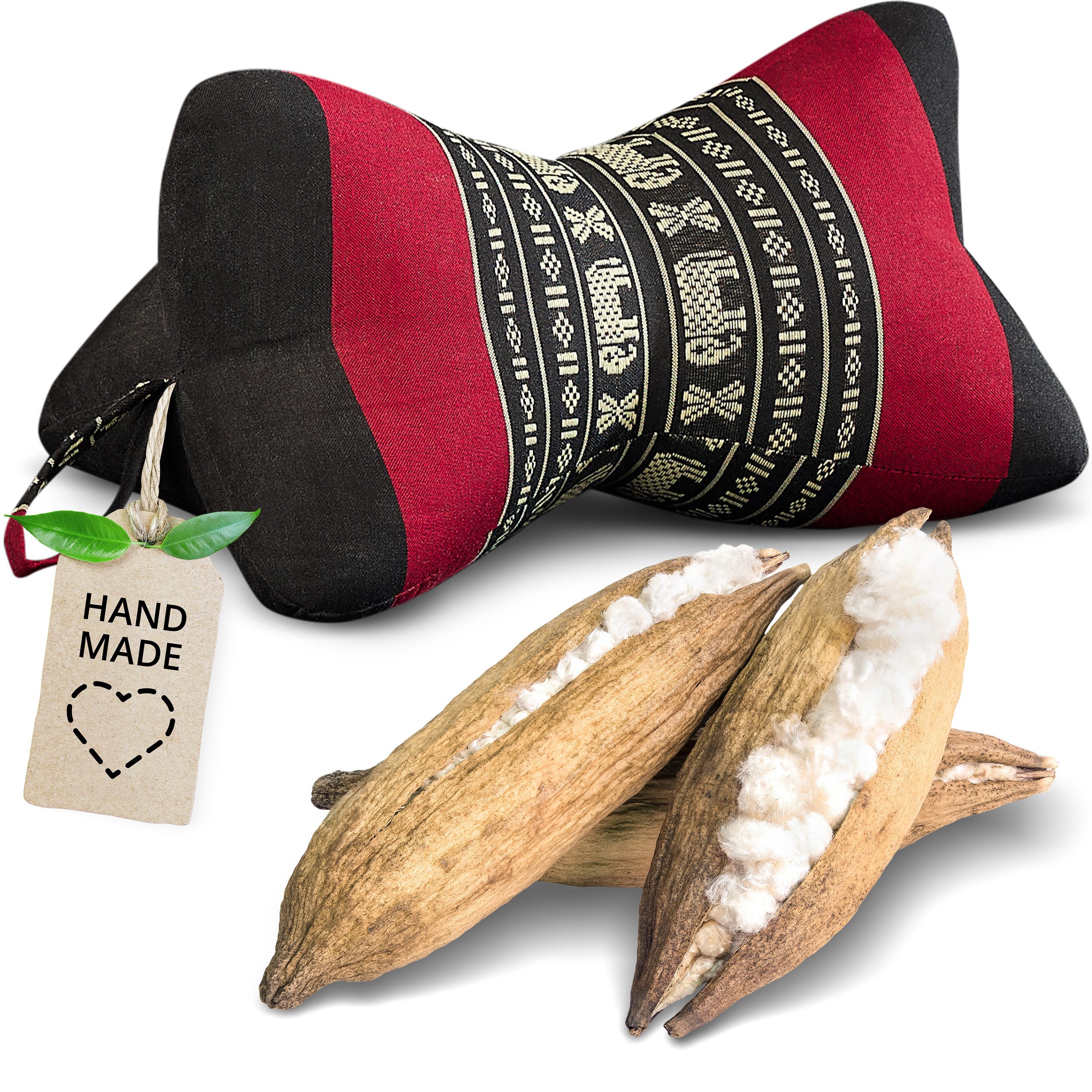 livasia Nackenstützkissen Knochenkissen, vegan und handgefertigt, Ø 15x32cm günstig online kaufen