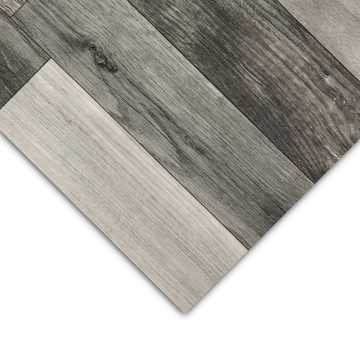 Karat Vinylboden CV-Belag Almond 014, Für Fußbodenheizung geeignet, Holzoptik