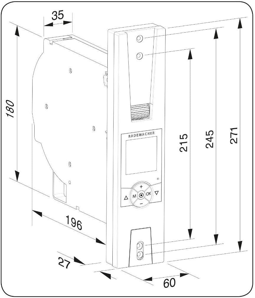 Rademacher Rollladengurt-Antrieb Rademacher UP Rollotron Comfort Duo Fern Plus 1805 (16236011)