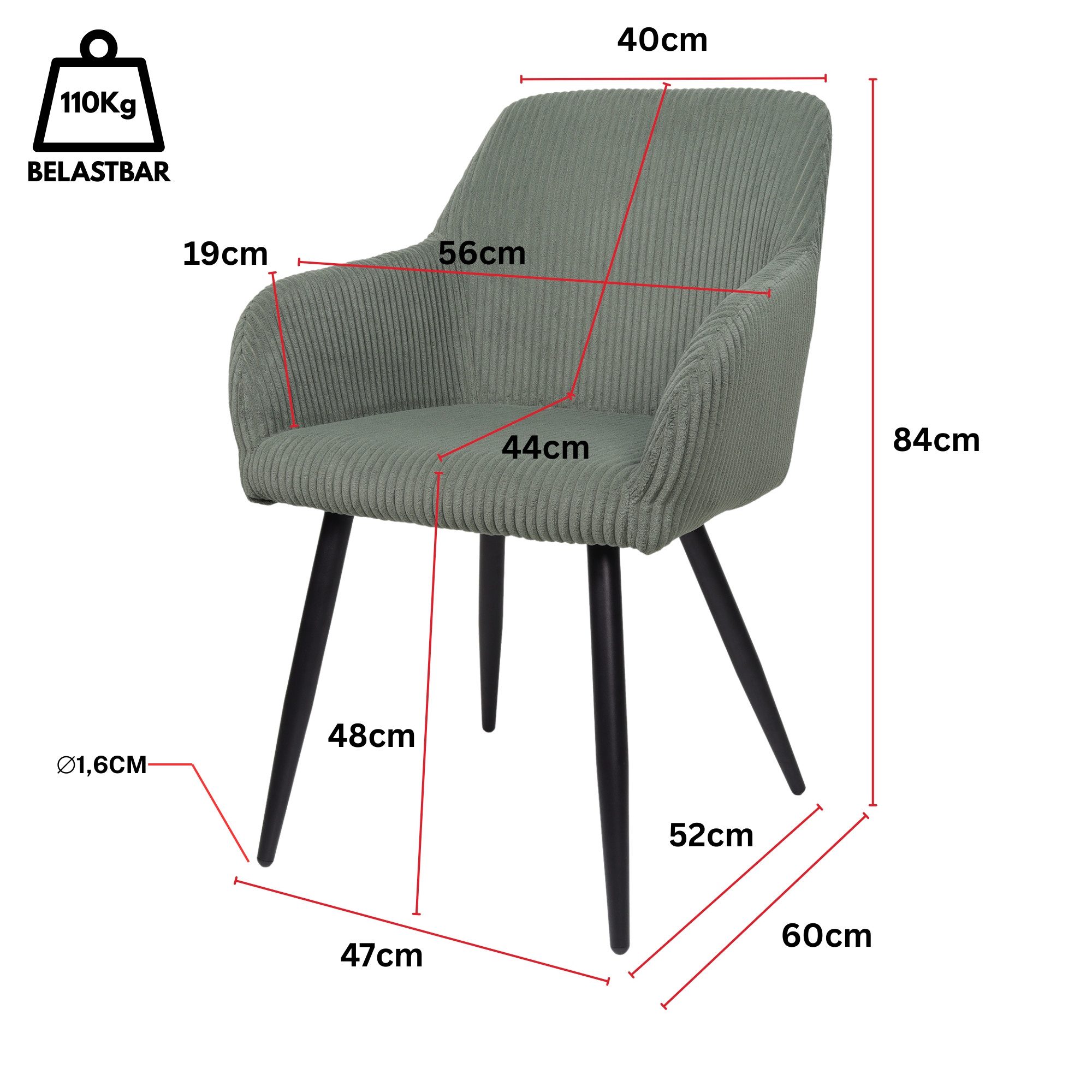 Albatros International Esszimmerstuhl Esszimmer Stühle 4 er Set SILA, Stuhl günstig online kaufen