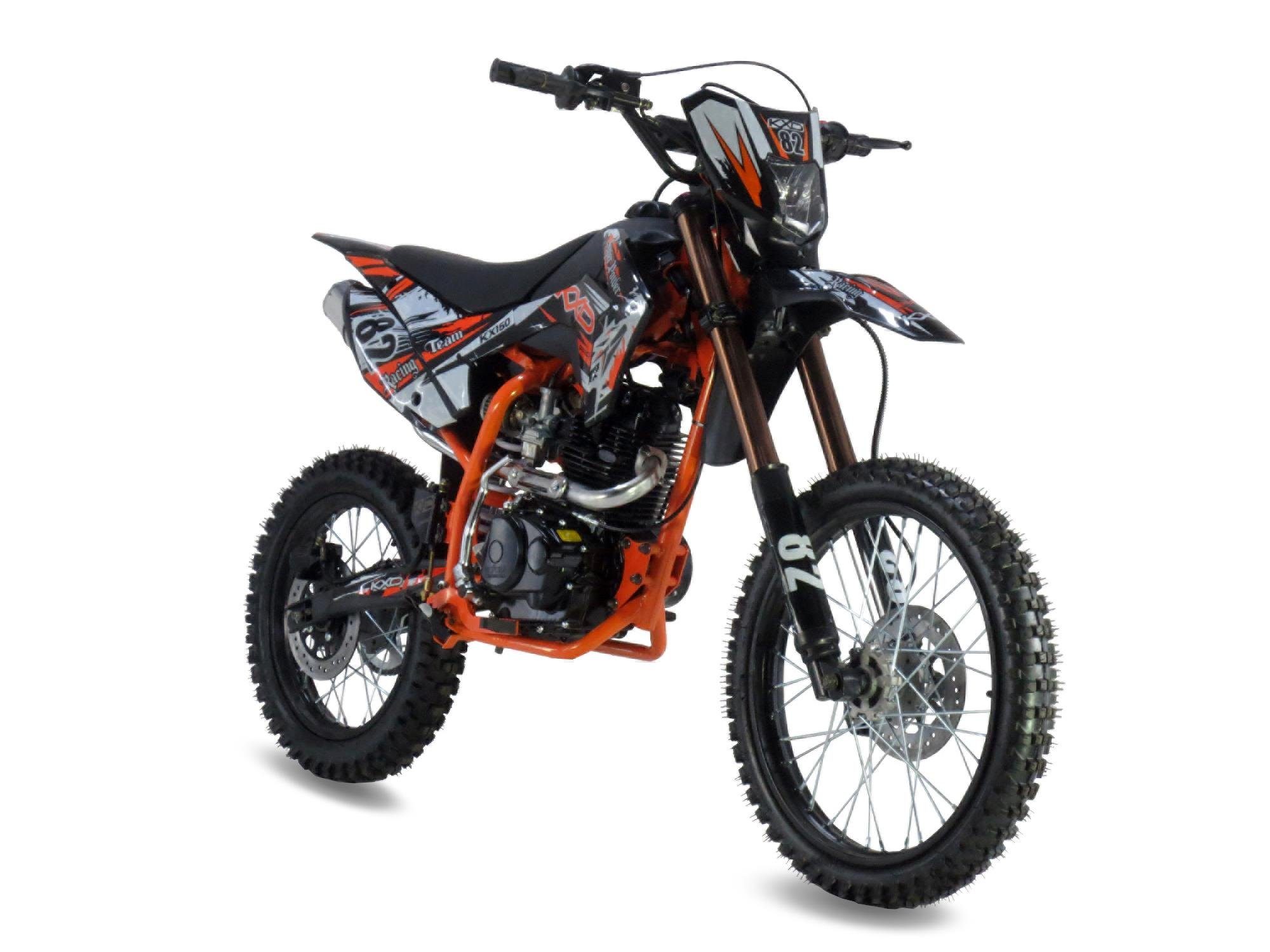 RV-Parts Dirt-Bike 150 ccm Dirtbike CROSS Vollcross Pitbike 250cc 200cc  125cc Enduro Pit, 5 Gang