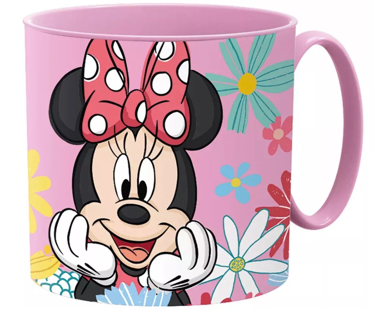 Disney Trinkflasche Mikrowellengeeigneter Plastikbecher Minnie Maus 265 ml