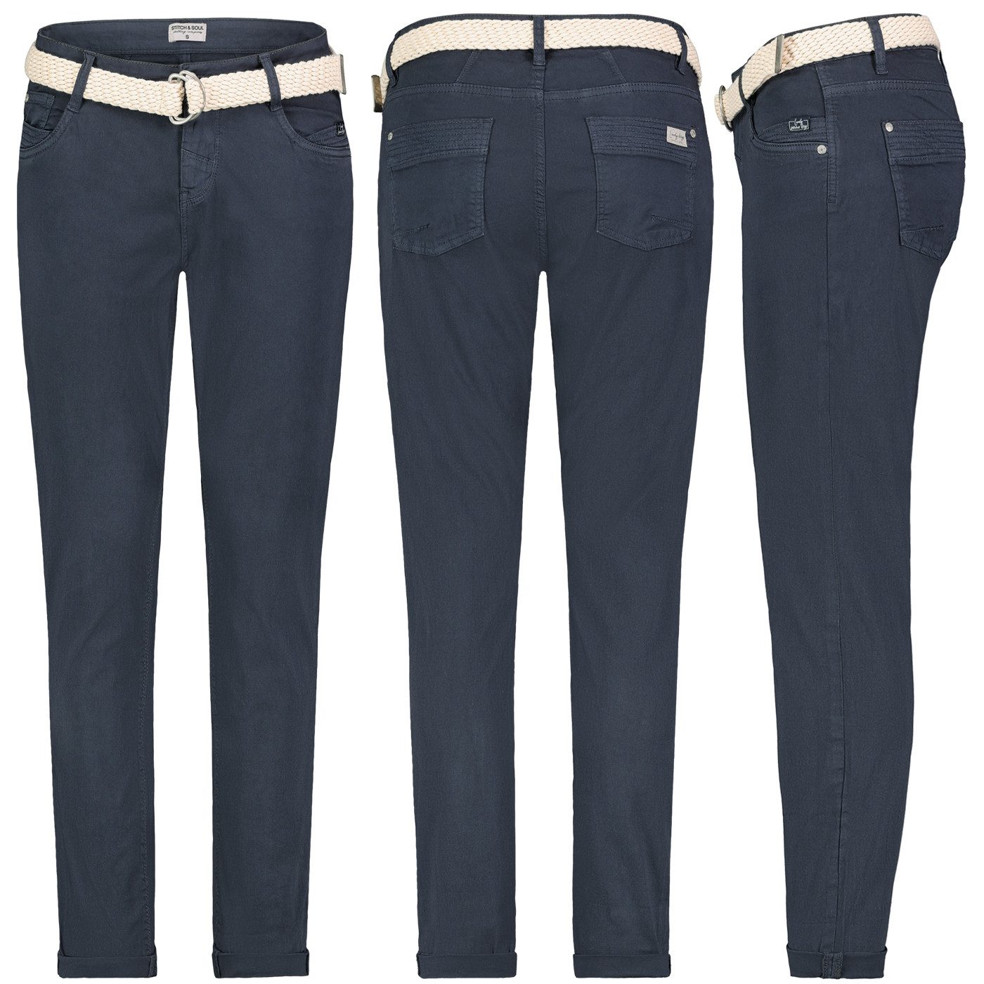 Stitch & Soul Chinos Damen Chino günstig online kaufen