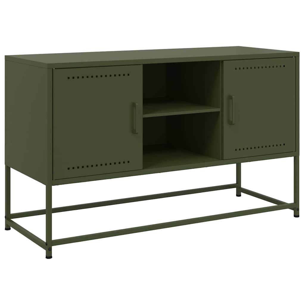 vidaXL TV-Schrank TV-Schrank Olivgrün 100,5x39x60,5 cm günstig online kaufen