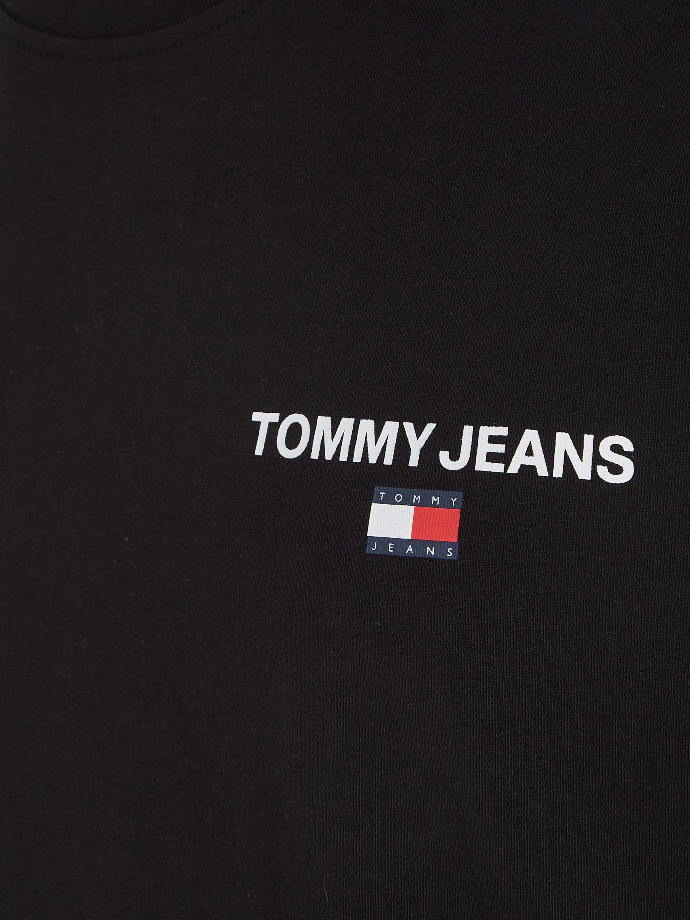 TJM Jeans PRINT Tommy TEE CLSC Black BACK LINEAR T-Shirt