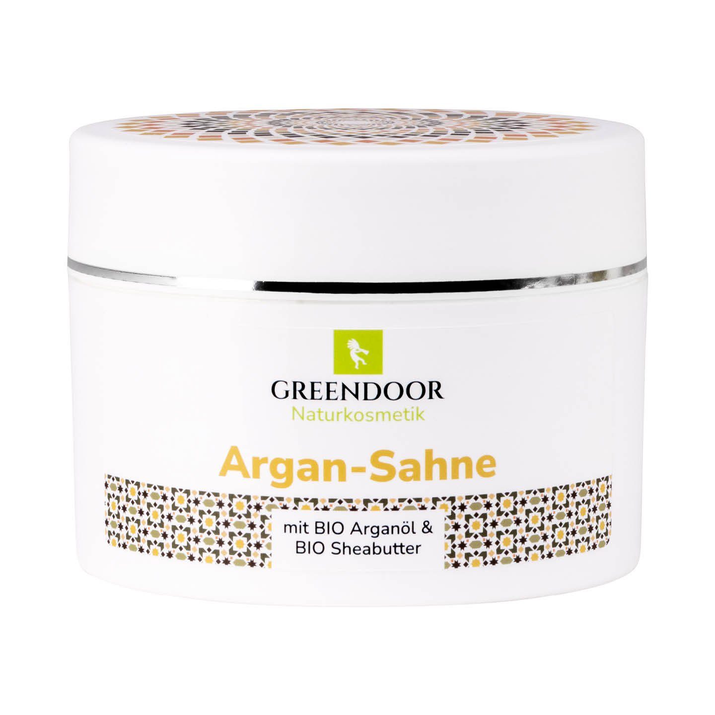 GREENDOOR Körperbalsam Argan Sahne ohne Glimmer