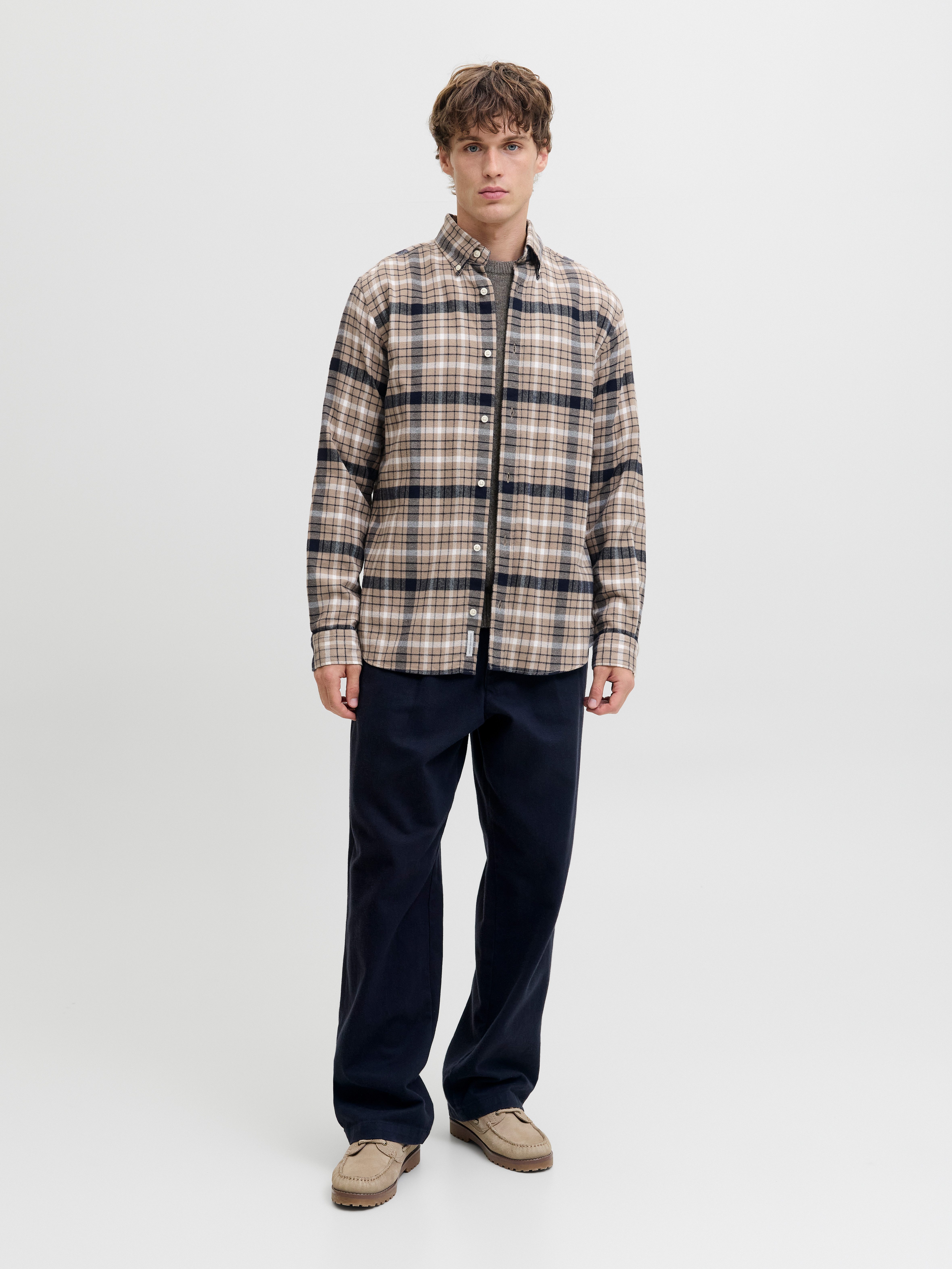 Jack & Jones Langarmhemd JPRBLUBARKLEY FLANNEL X-MAS L/S SHIRT CH – Bild 4 von 5