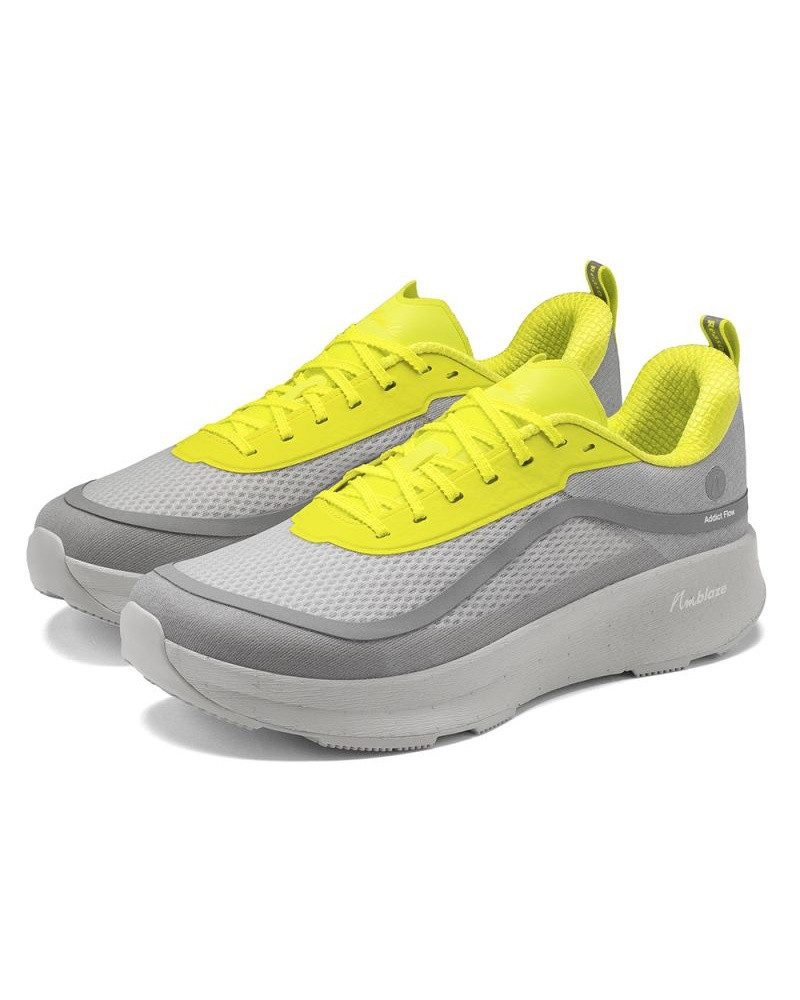 Joe Nimble Addict Flow grau/gelb Damen Laufschuh