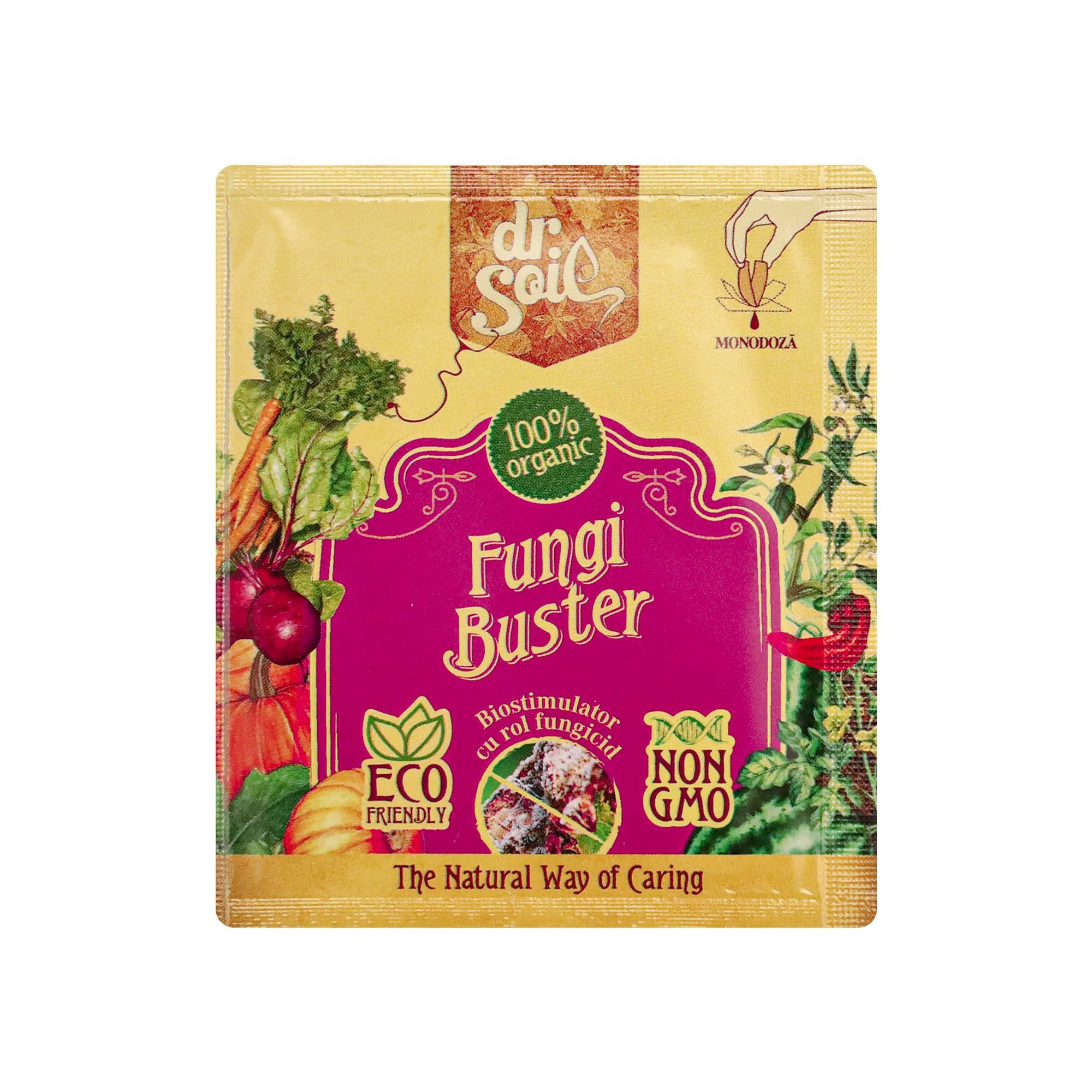 dr. Soil Pflanzenstärkungsmittel Natürliche Pflanzenschutzlösung gegen Pilzkrankheiten - FUNGI BUSTER