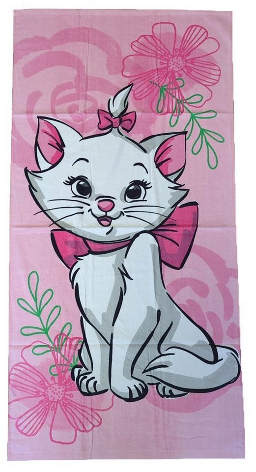 Jerry Fabrics Badetuch Disney Aristocats Marie Cat 