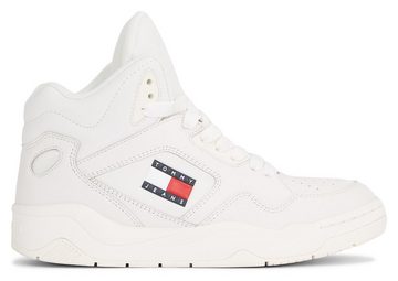 Tommy Jeans TJW NEW BASKET MC Plateausneaker, Streetwear, Schnürschuh, High Top-Sneaker, mit Logoflagge