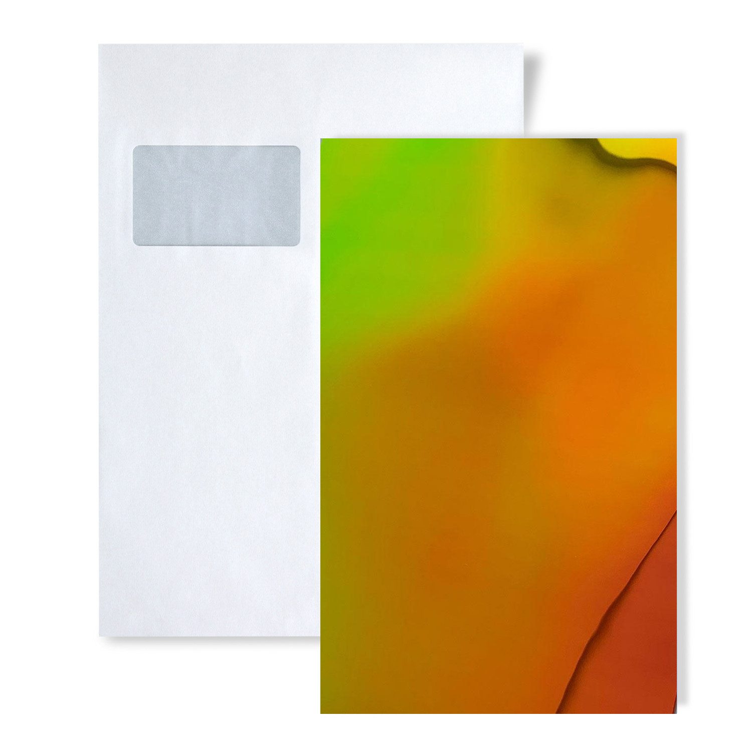 Wallface Wandpaneel 1 MUSTERSTÜCK S-27743 DIN A4 Wandpaneel MUSTER OCEAN Rainbow, BxL: 9x210 cm, 0.03 qm, grün