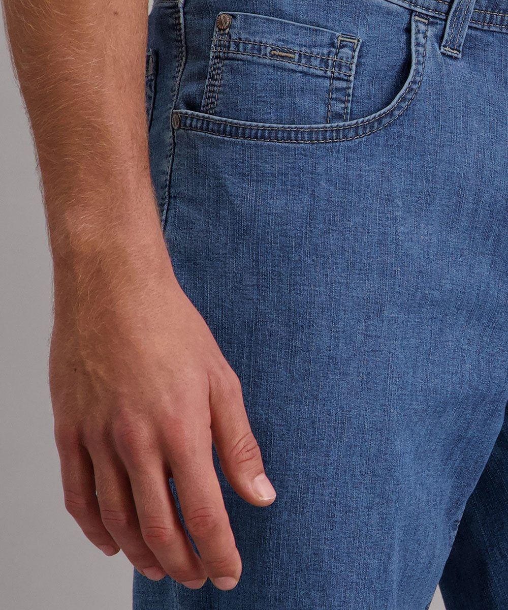 Pioneer Authentic Jeans Jeansshorts FINN - Regular Fit superleichter Megaflex Denim