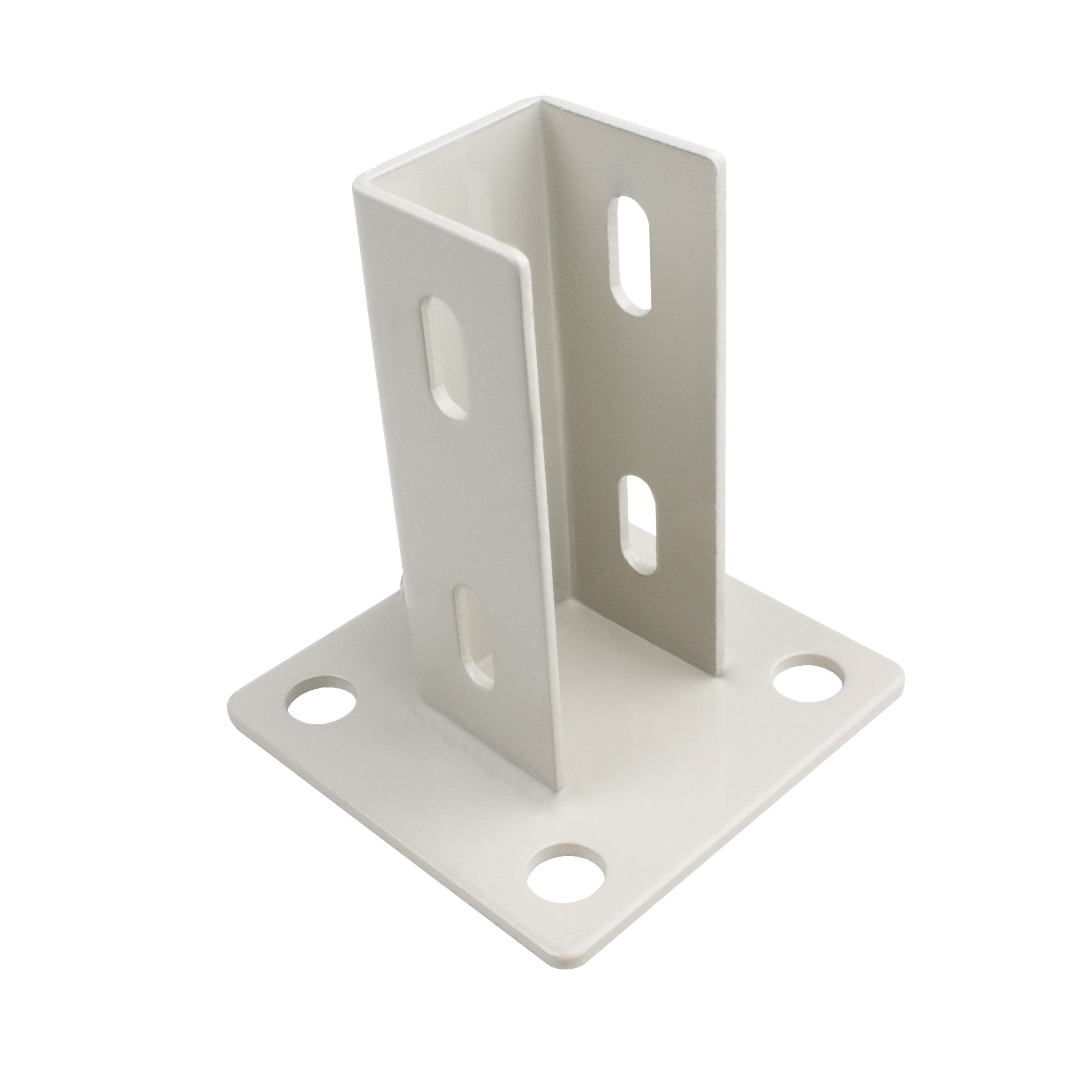 KLAK Profil KLAK 40 - Pfostenkonsole Bodenmontage 40x40 Profil inkl. Verschraubung (1-St)