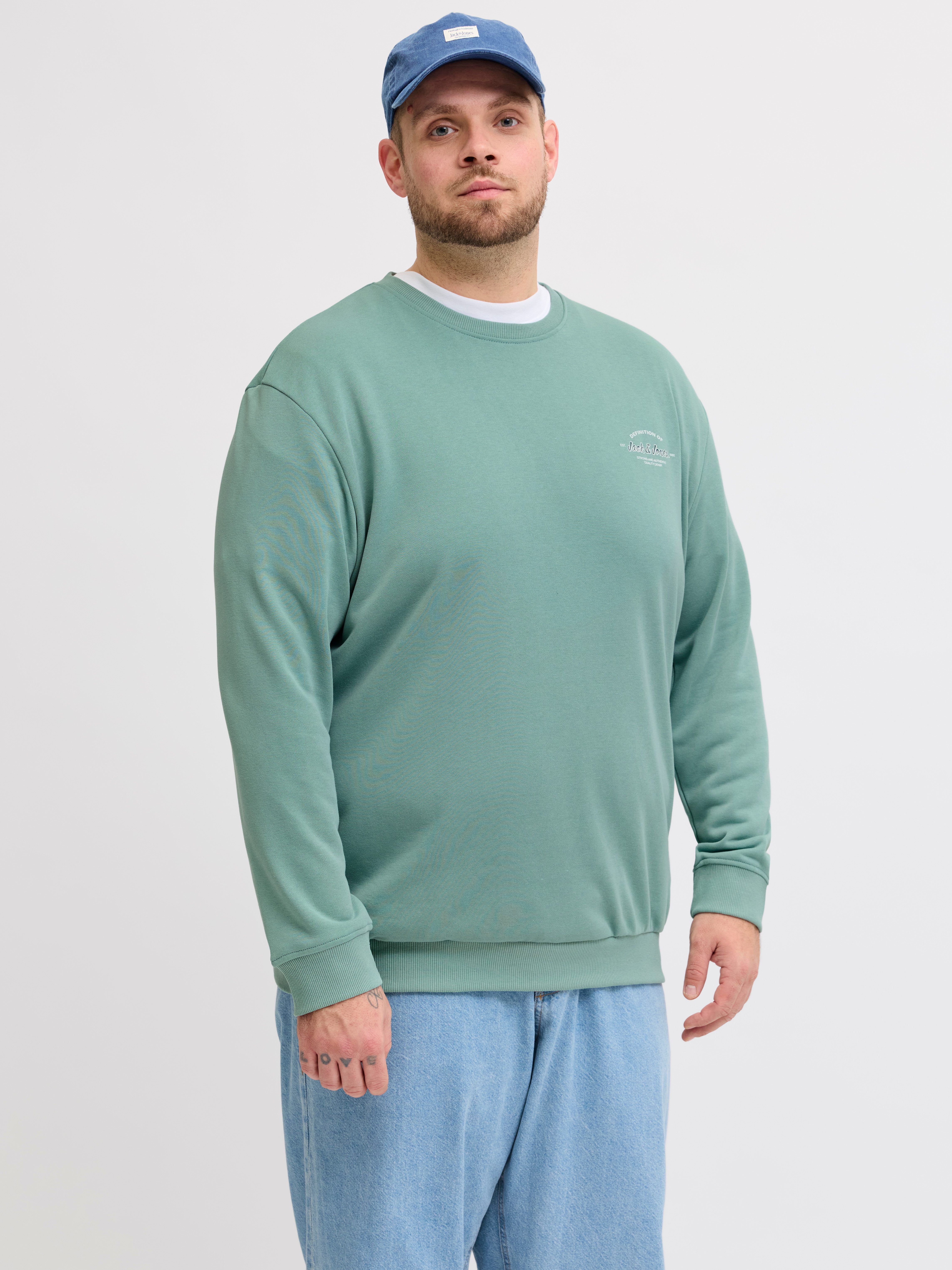 Jack & Jones PlusSize Sweatshirt JJBRANDON SWEAT CREW NECK PLS günstig online kaufen