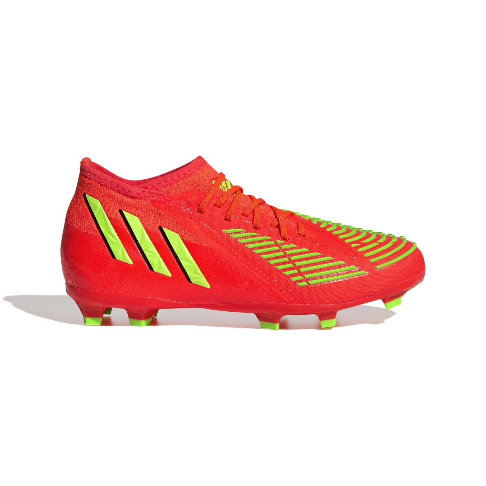 adidas Performance Predator Edge.1 FG (für feste Böden, Naturrasen) rot Kinder Fußballschuh