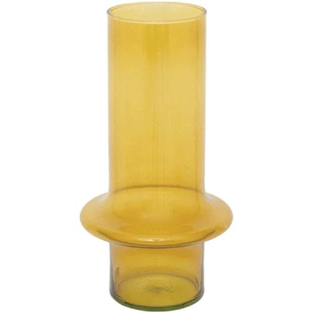 Urban Nature Culture Dekovase Vase Recycled Glass Yolk Yellow