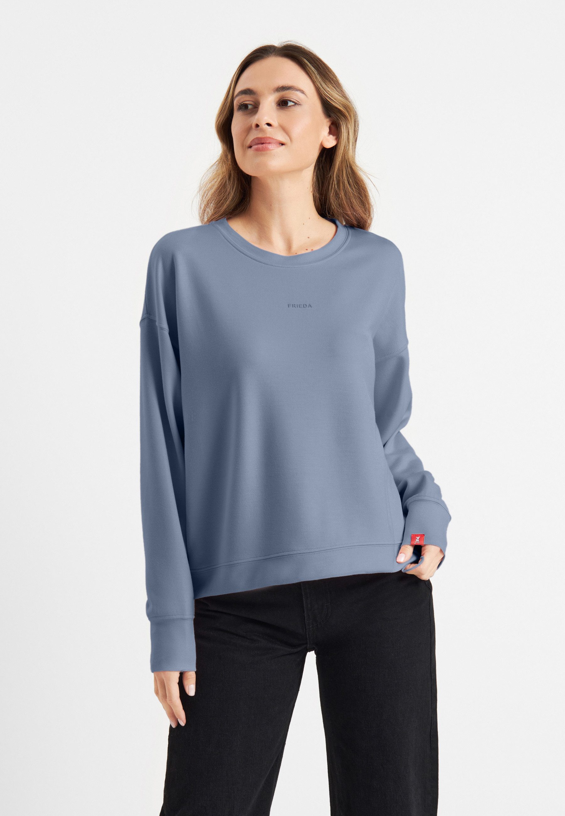 Frieda & Freddies NY Longsleeve Sweat-shirt günstig online kaufen