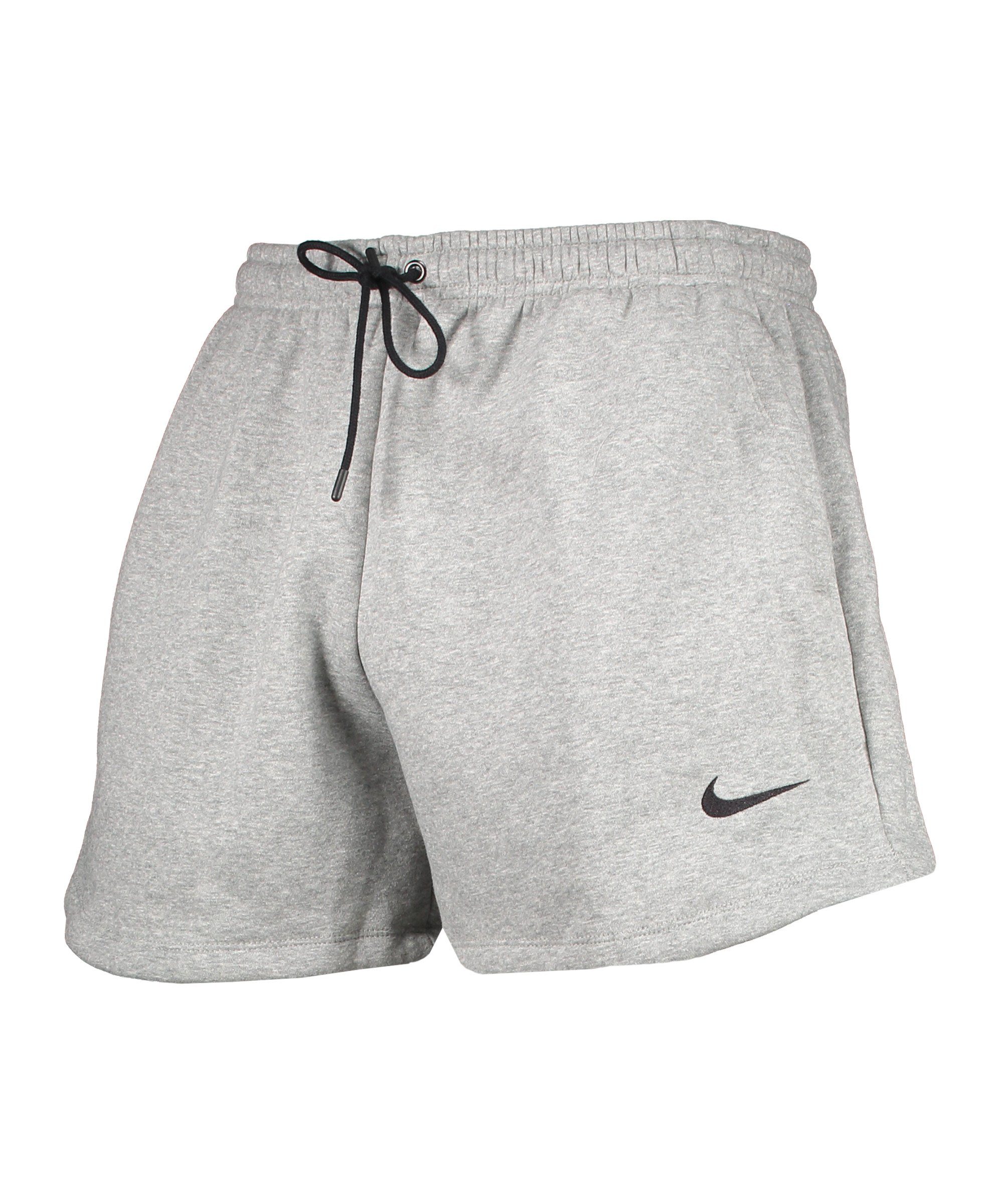 Nike Park 20 Short Sporthose Damen Fleece grauschwarz