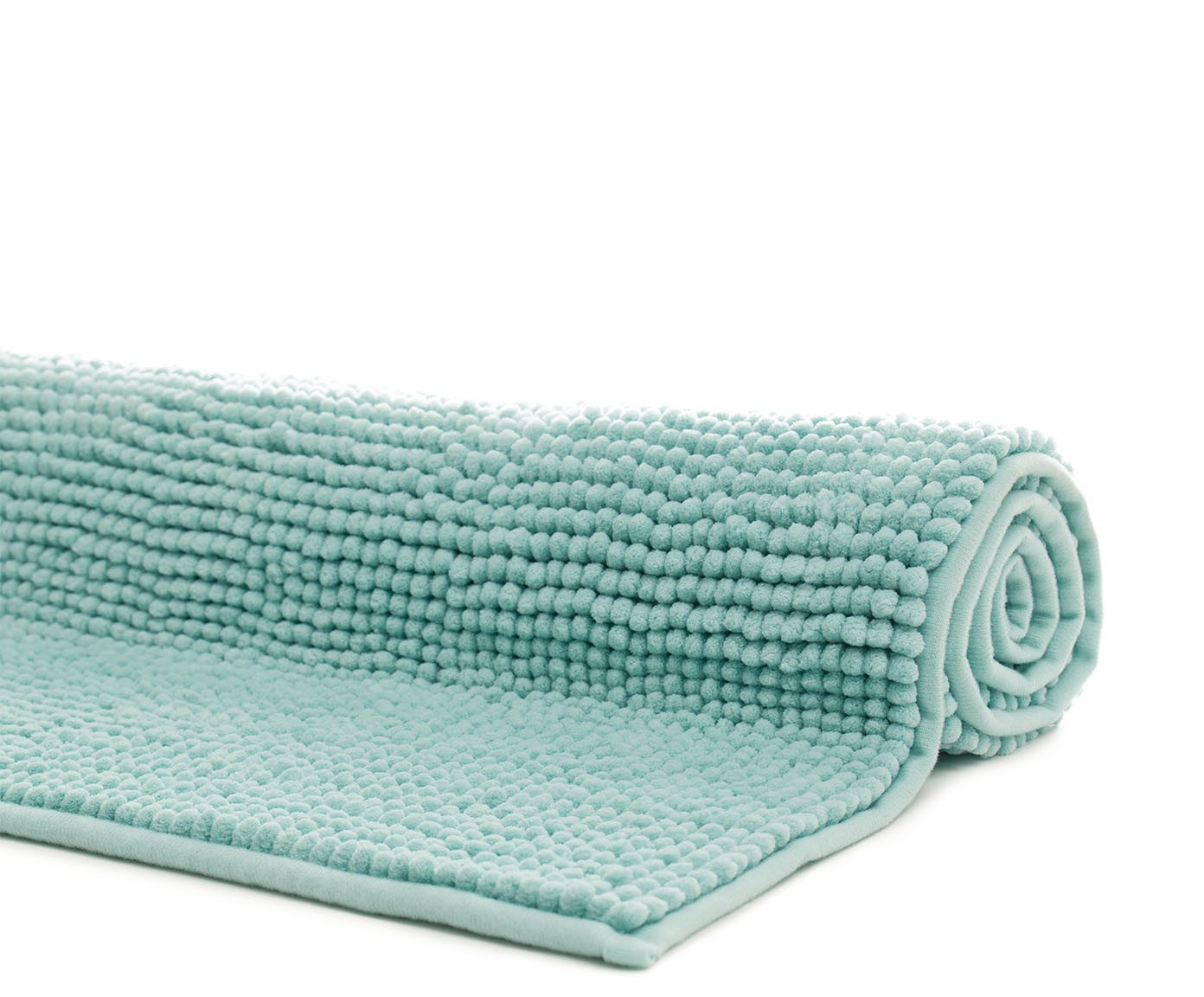 liebling Badematte, Fußbodenheizung geeignet, Polyester, rechteckig, Antirutsch-Beschichtung, sehr Saugfähig, Größe: 50x70 cm, mint