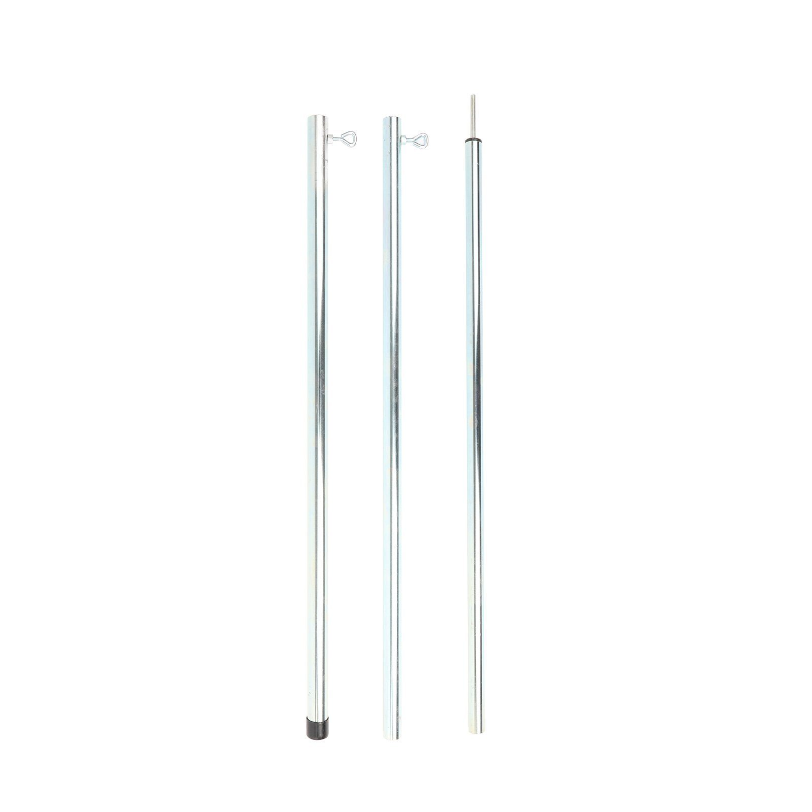Zeltstange Aufstellstange für Sonnensegel, Zelt 80 - 204 cm