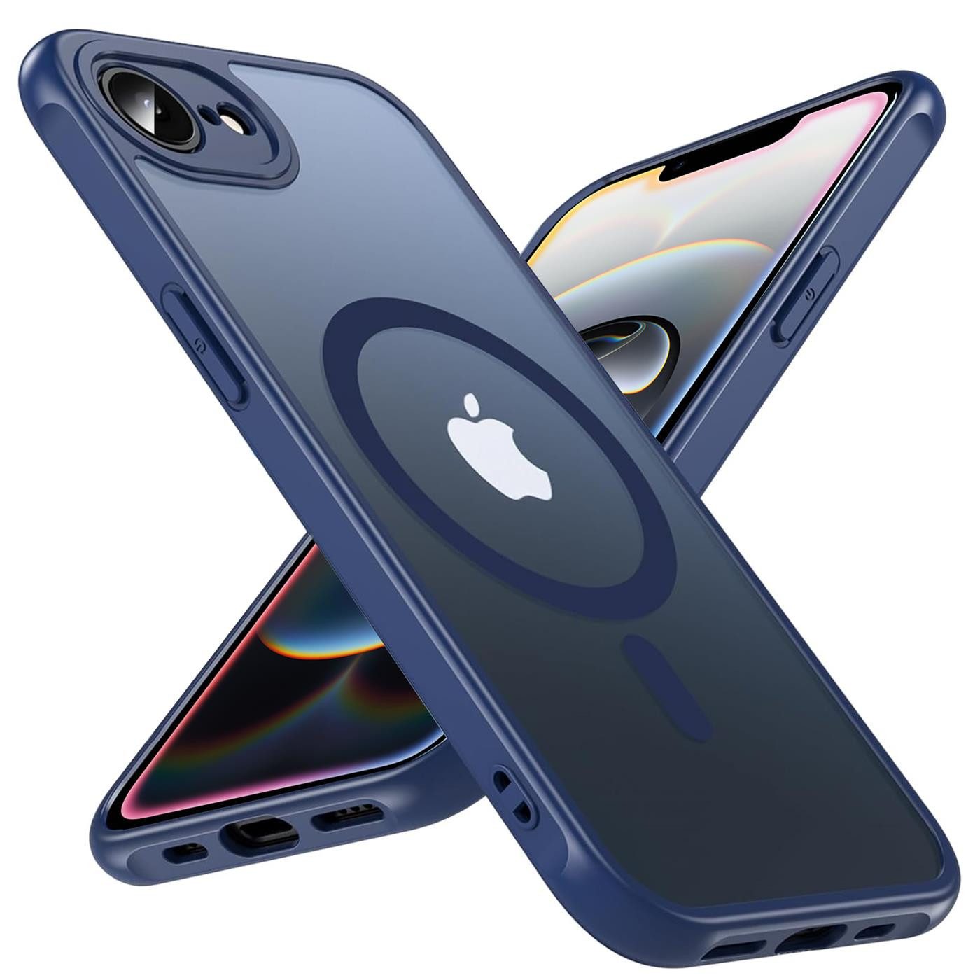CoolGadget Handyhülle Magnet-Hülle für iPhone 17e / iPhone 16e Schutzhülle magnetisch 6,1 Zoll, Hülle Matt Stoßfest kompatibel mit Magsafe Zubehör Kameraschutz Case
