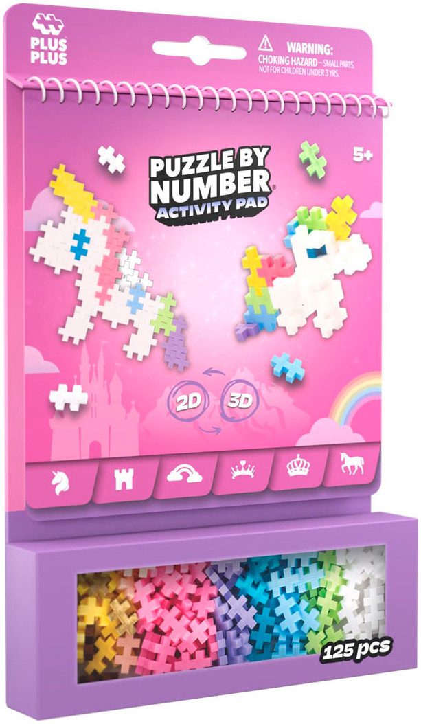 PLUS-PLUS Kreativset Bausteine Puzzle by Number Märchen