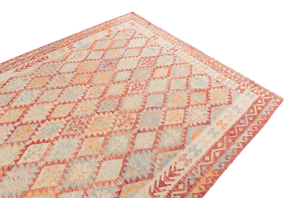 Trading, Orientteppich rechteckig, Orientteppich, 3 mm Höhe: Kelim Afghan Nain Handgewebter 259x342