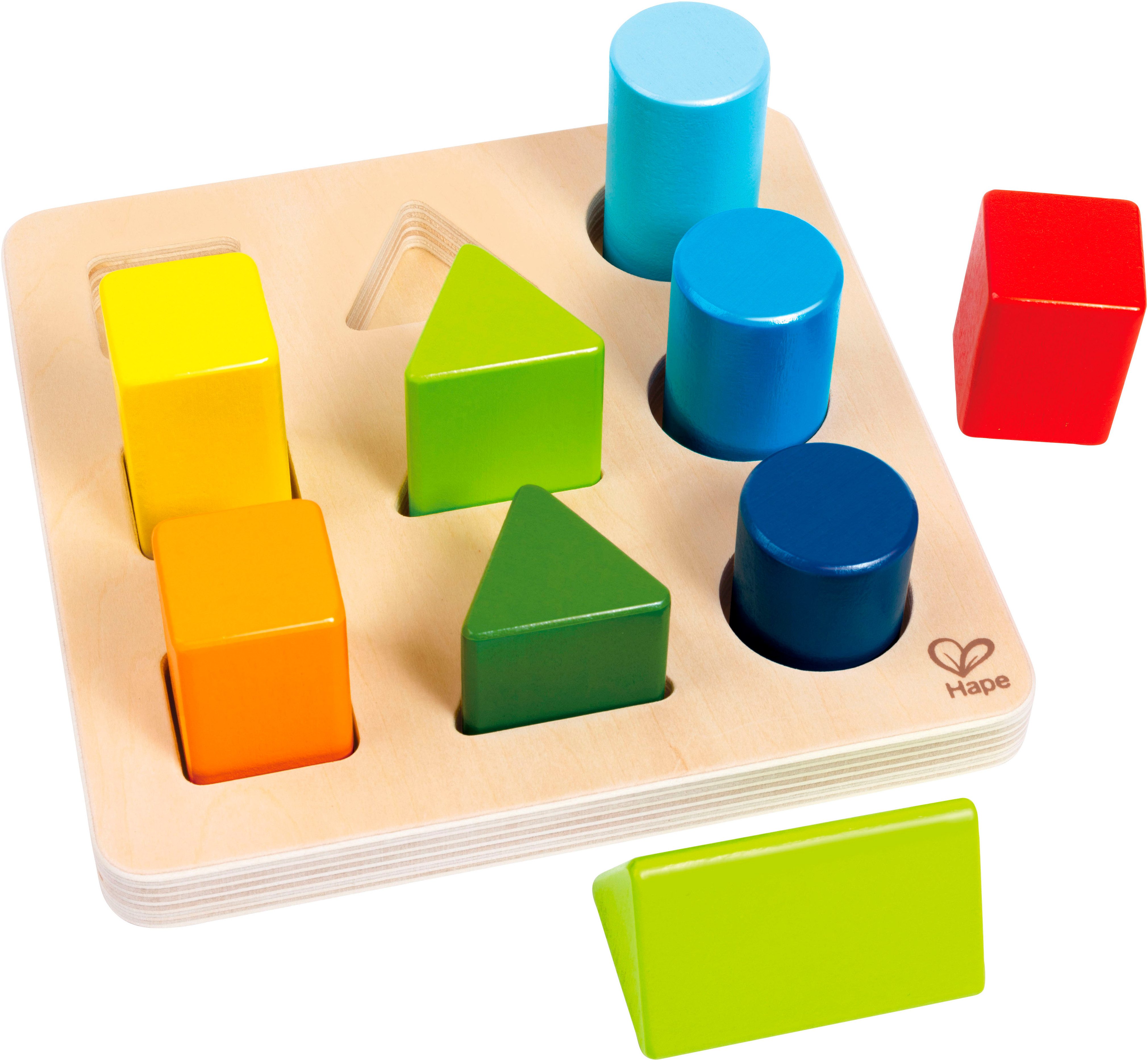 Hape Steckspielzeug Farben- und Formensortierer