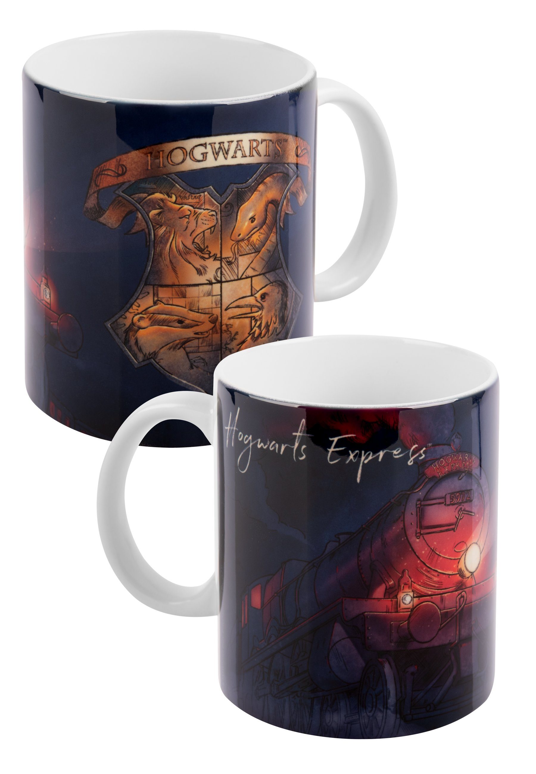 Keramik ml, United 320 Tasse Tasse Keramik Express - aus Labels® Kaffeetasse Potter Harry Hogwarts -