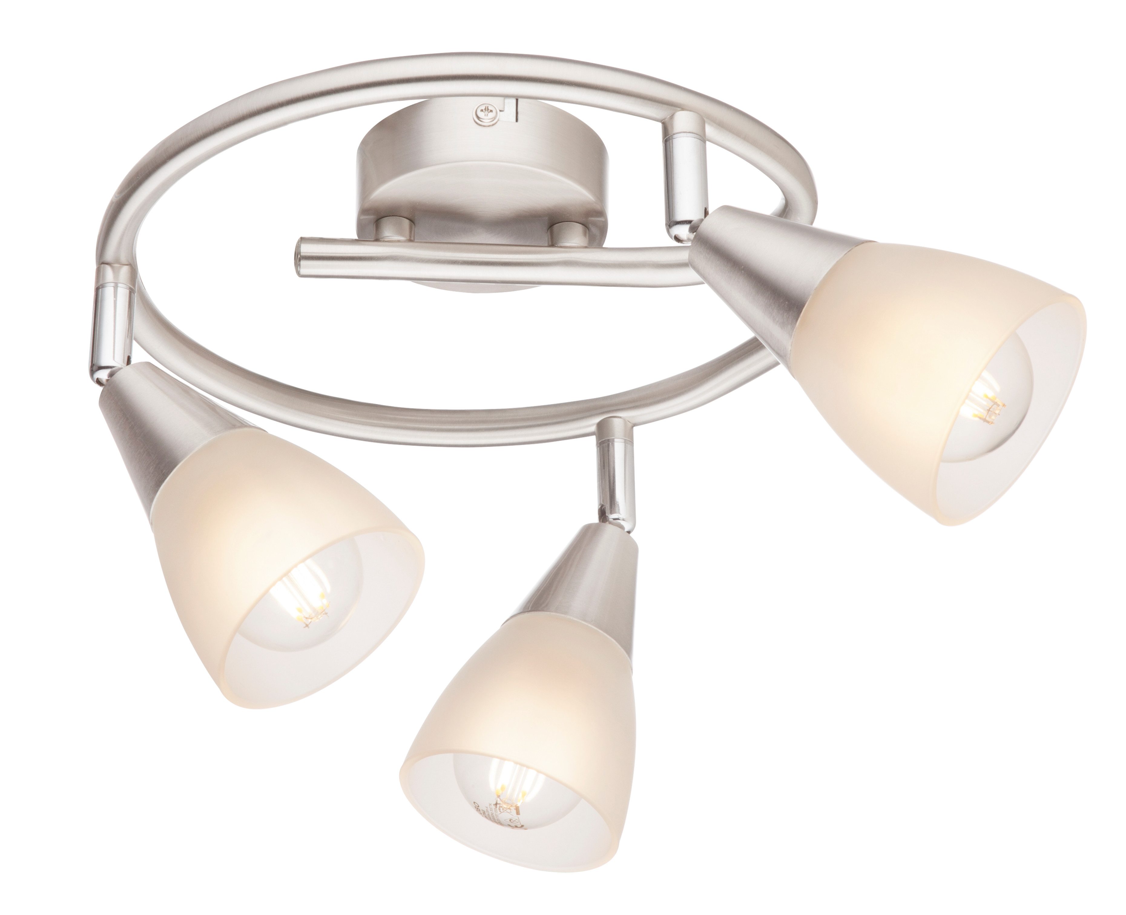 GLOBO LIGHTING Deckenstrahler TADEUS I, ohne Leuchtmittel, Spot Deckenspot Flur Schlafzimmer Wohnzimmer